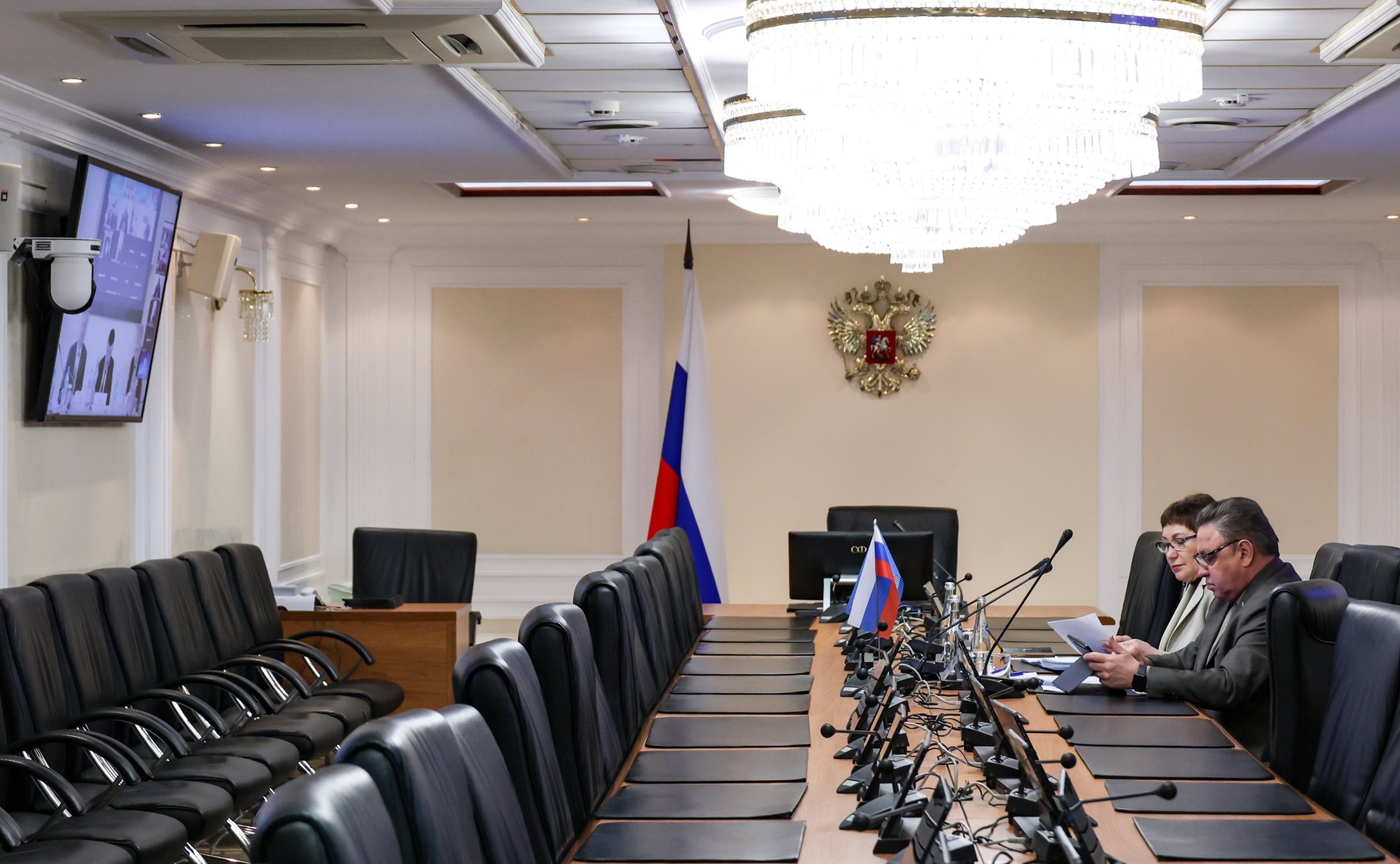 Сенаторы РФ приняли участие в заседании Контрольно-бюджетной комиссии МПА СНГ