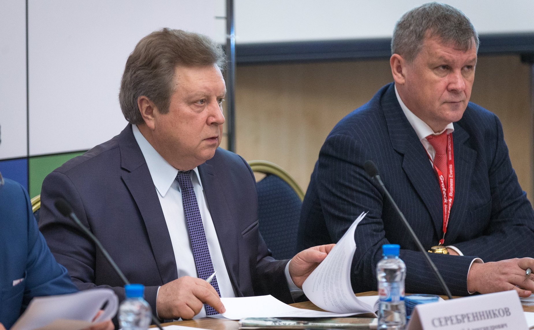 Е. Серебренников на открытии XXI Международного форума «Технологии безопасности»