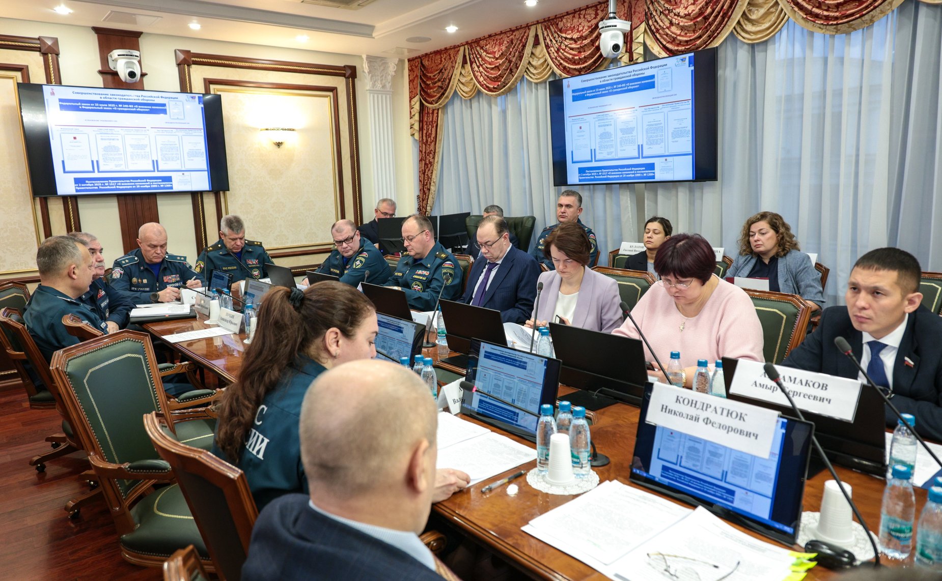 Заседание Комитета Совета Федерации по обороне и безопасности