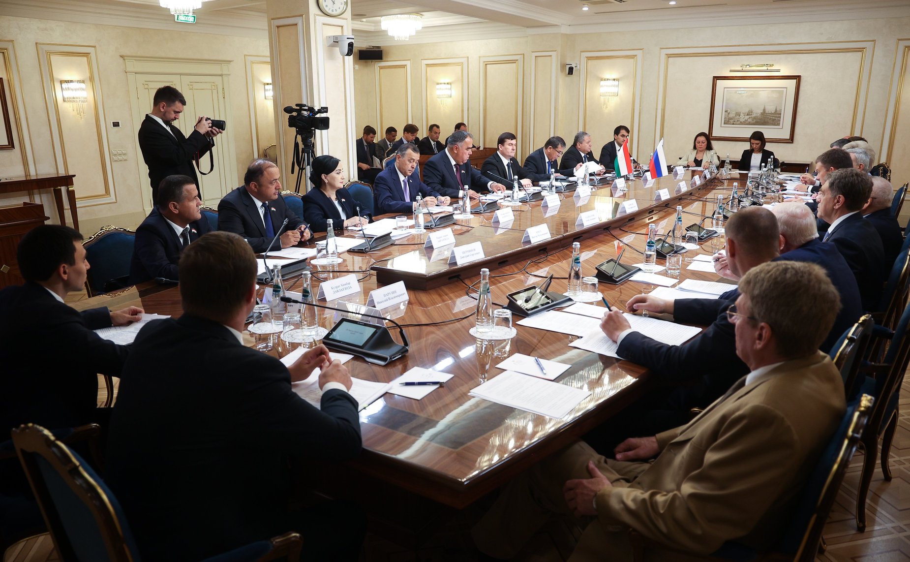 14-е заседание Комиссии по сотрудничеству Совета Федерации Федерального Собрания Российской Федерации и Маджлиси милли Маджлиси Оли Республики Таджикистан