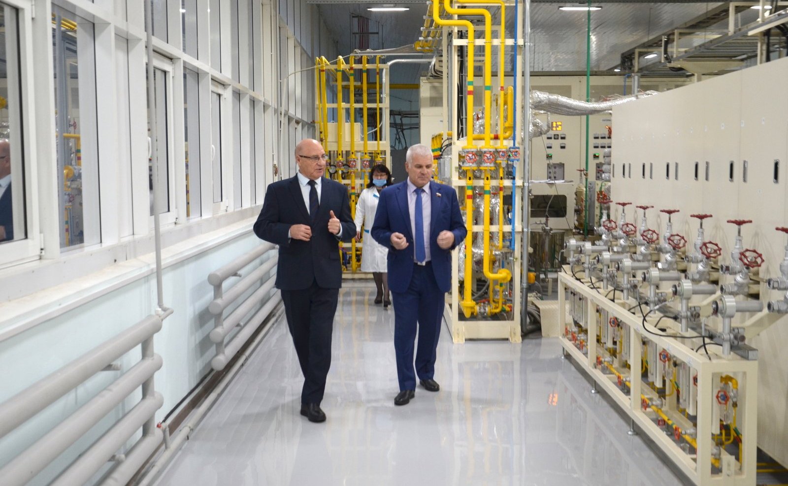 Сергей Мартынов в рамках работы в регионе посетил Завод полупроводниковых приборов в г. Йошкар-Оле