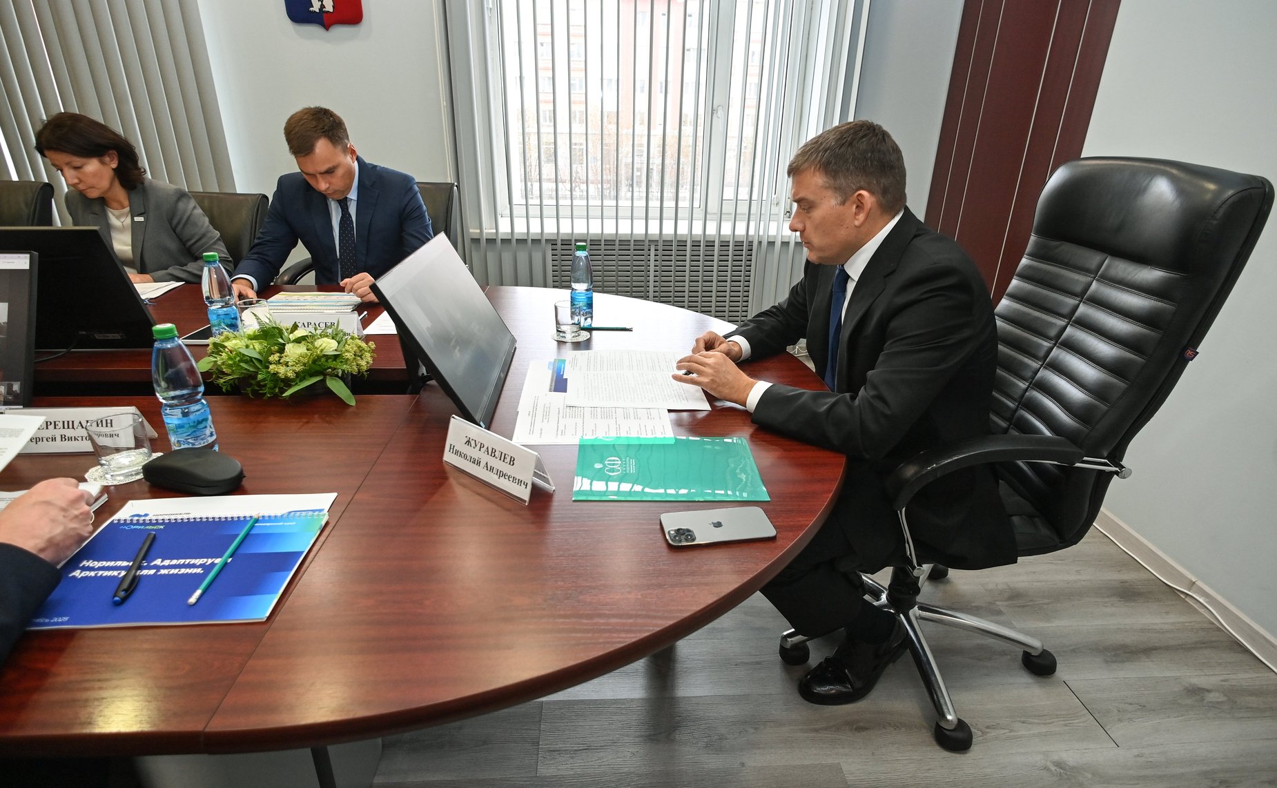 Николай Журавлёв совершил рабочую поездку в Норильск