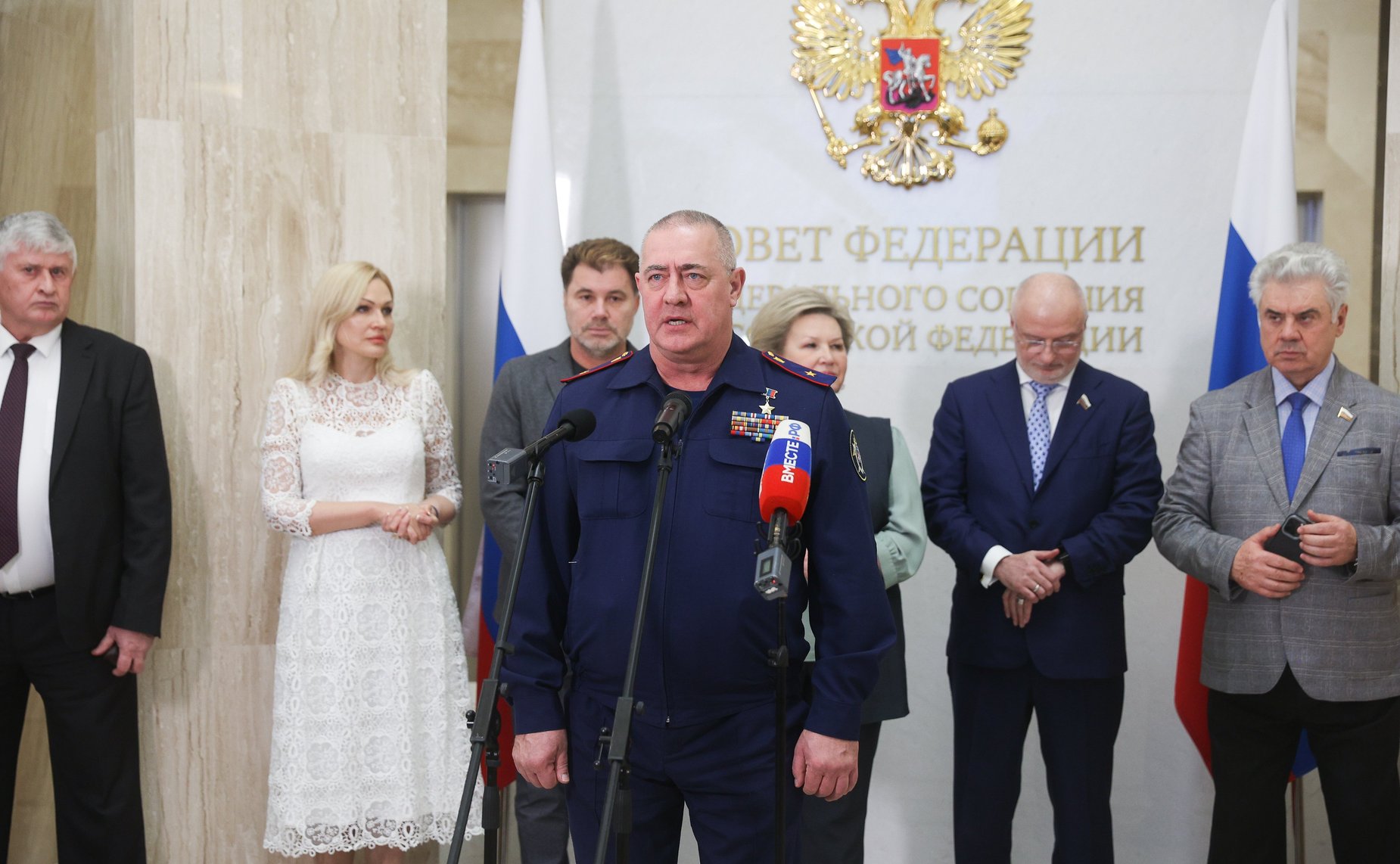 Открытие фотовыставки «Следственный комитет России сегодня» (в зоне проведения СВО)