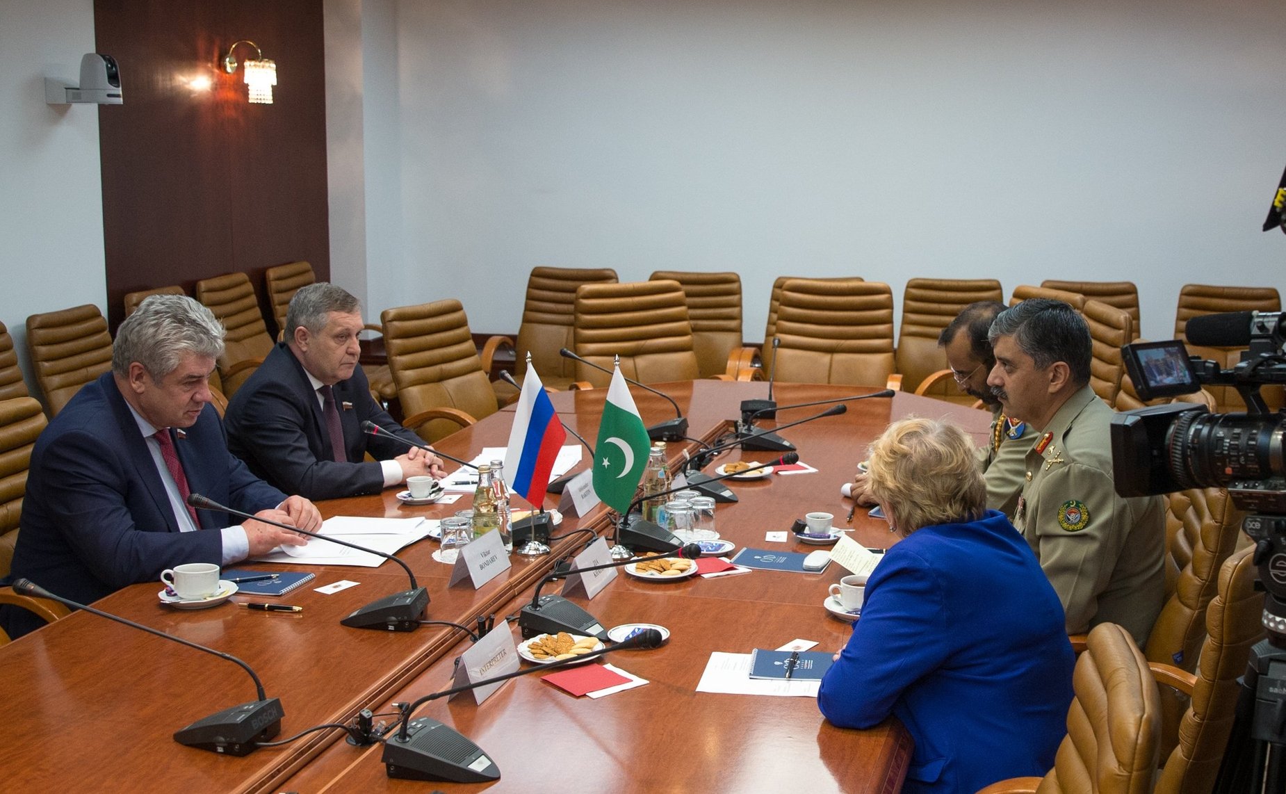 Делегация Университета Национальной обороны Исламской Республики Пакистан в Совете Федерации, 2018