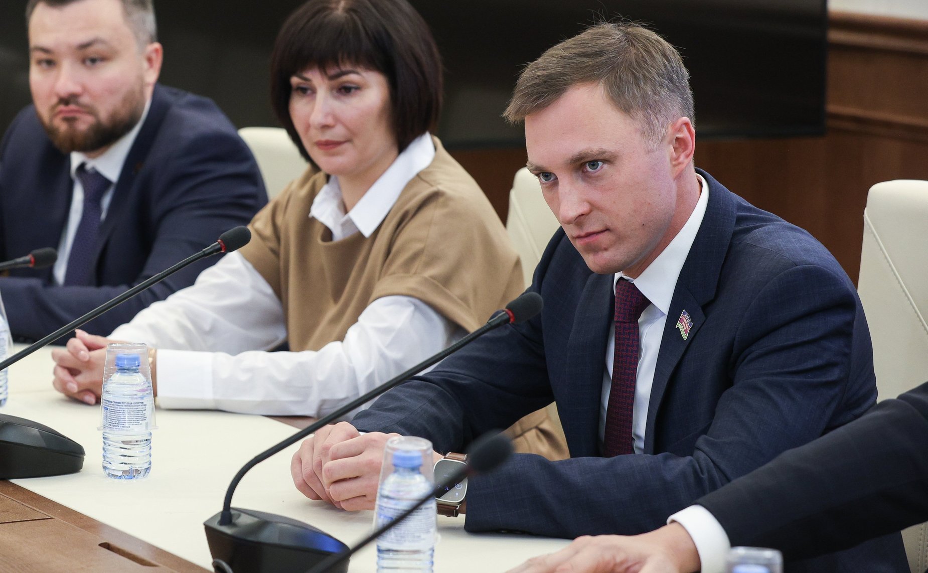 Встреча члена Комитета СФ по аграрно-продовольственной политике и природопользованию Алексея Кондратенко с руководством Палаты молодых законодателей при Совете Федерации ФС РФ