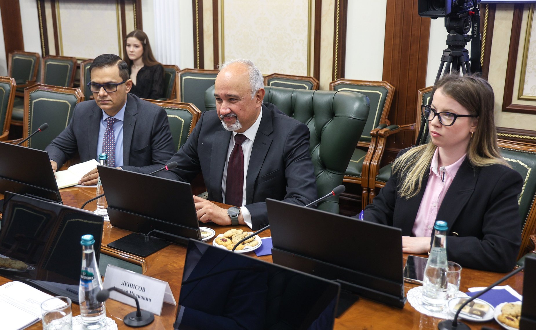 Встреча Андрея Денисова с Чрезвычайным и Полномочным Послом Исламской Республики Пакистан в РФ