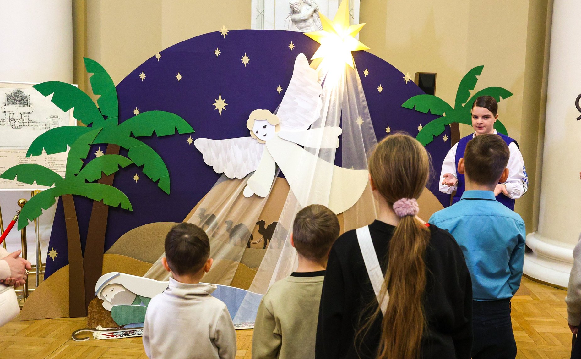 По инициативе Валентины Матвиенко в Таврическом дворце Санкт-Петербурга организована Рождественская елка для детей участников СВО