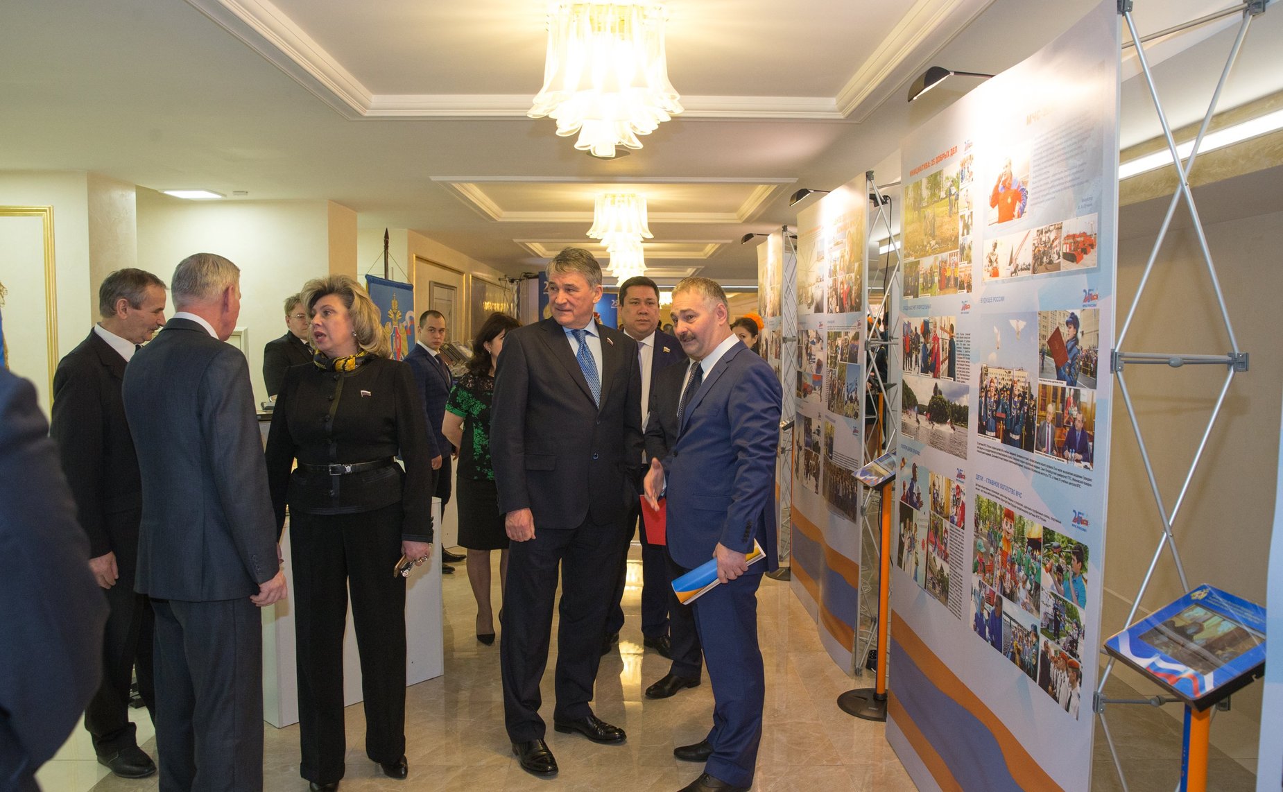 Выставка МЧС России в Совете Федерации