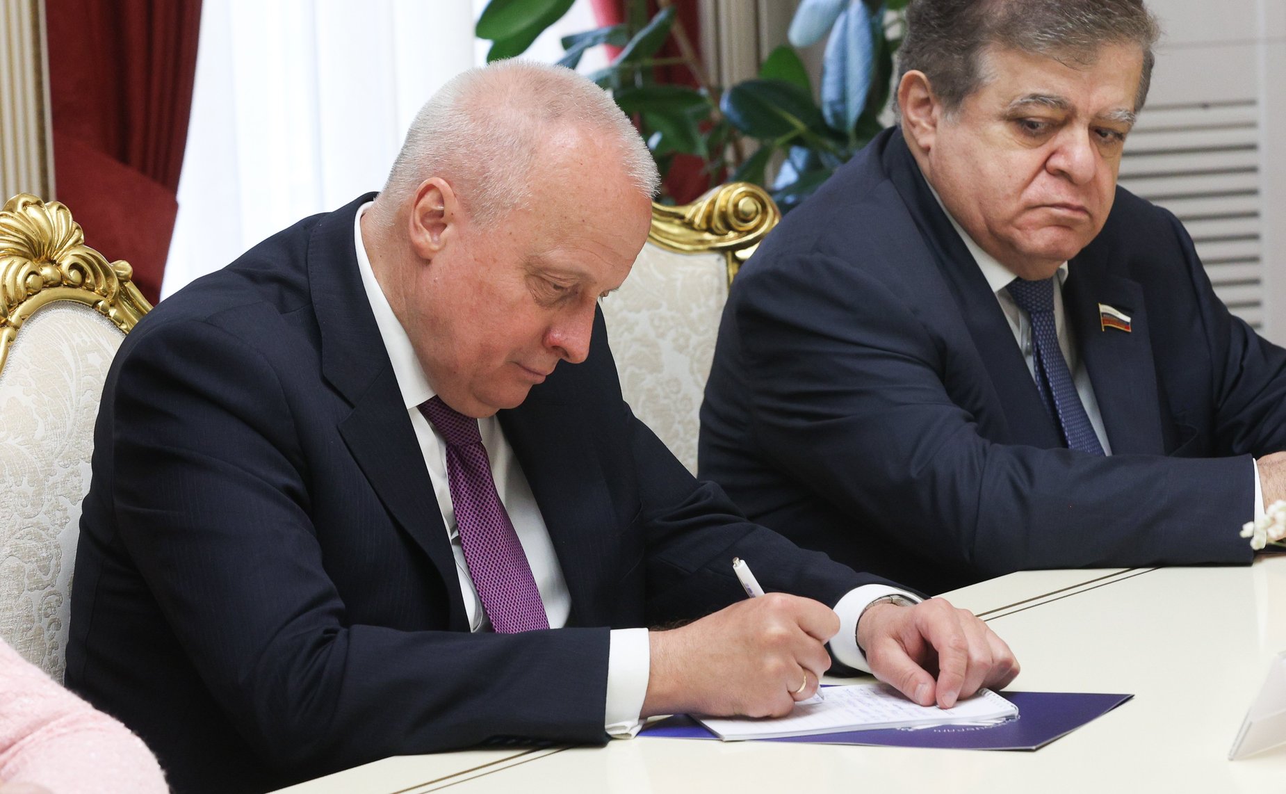 Встреча делегации Совета Федерации с Председателем Национального Собрания Республики Армения Аленом Симоняном