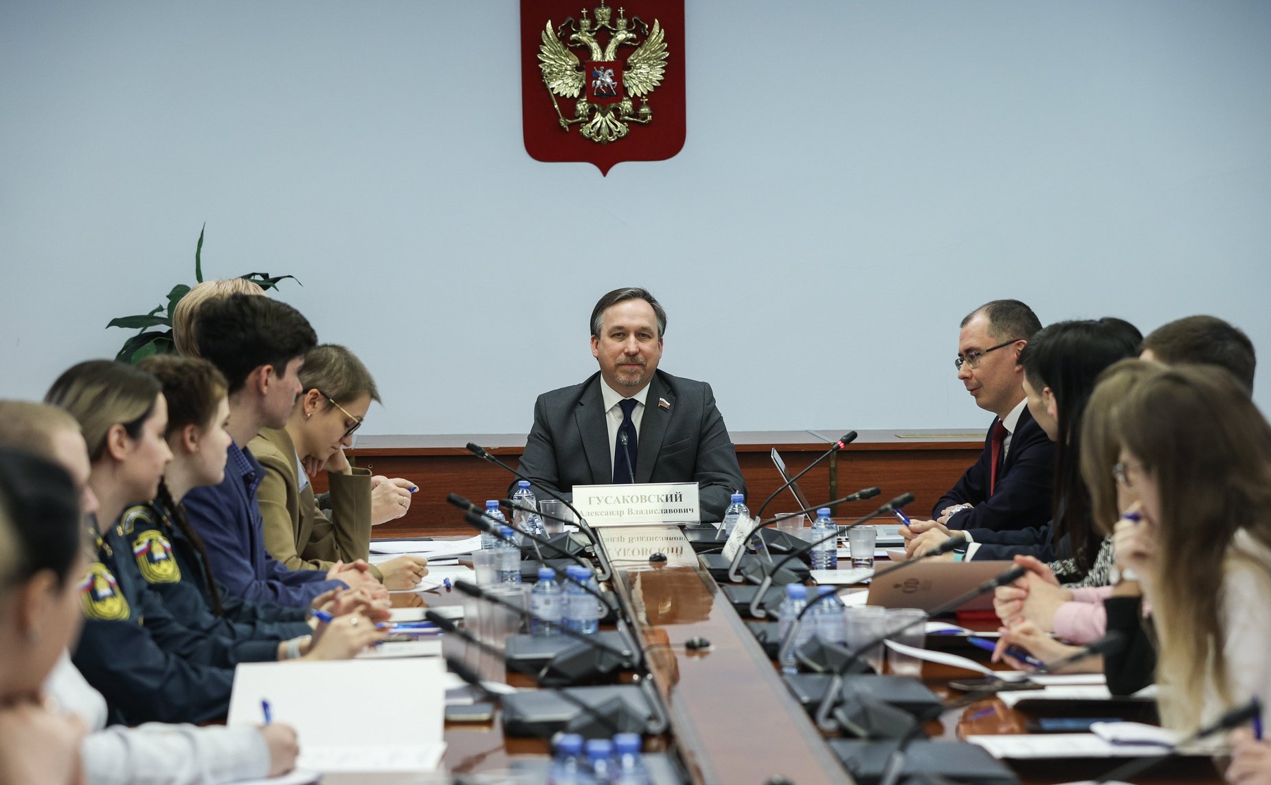 Встреча Александра Гусаковского с членами Молодежного совета при Уполномоченном по правам человека в Ивановской области и с лидерами «Школы молодых правозащитников»