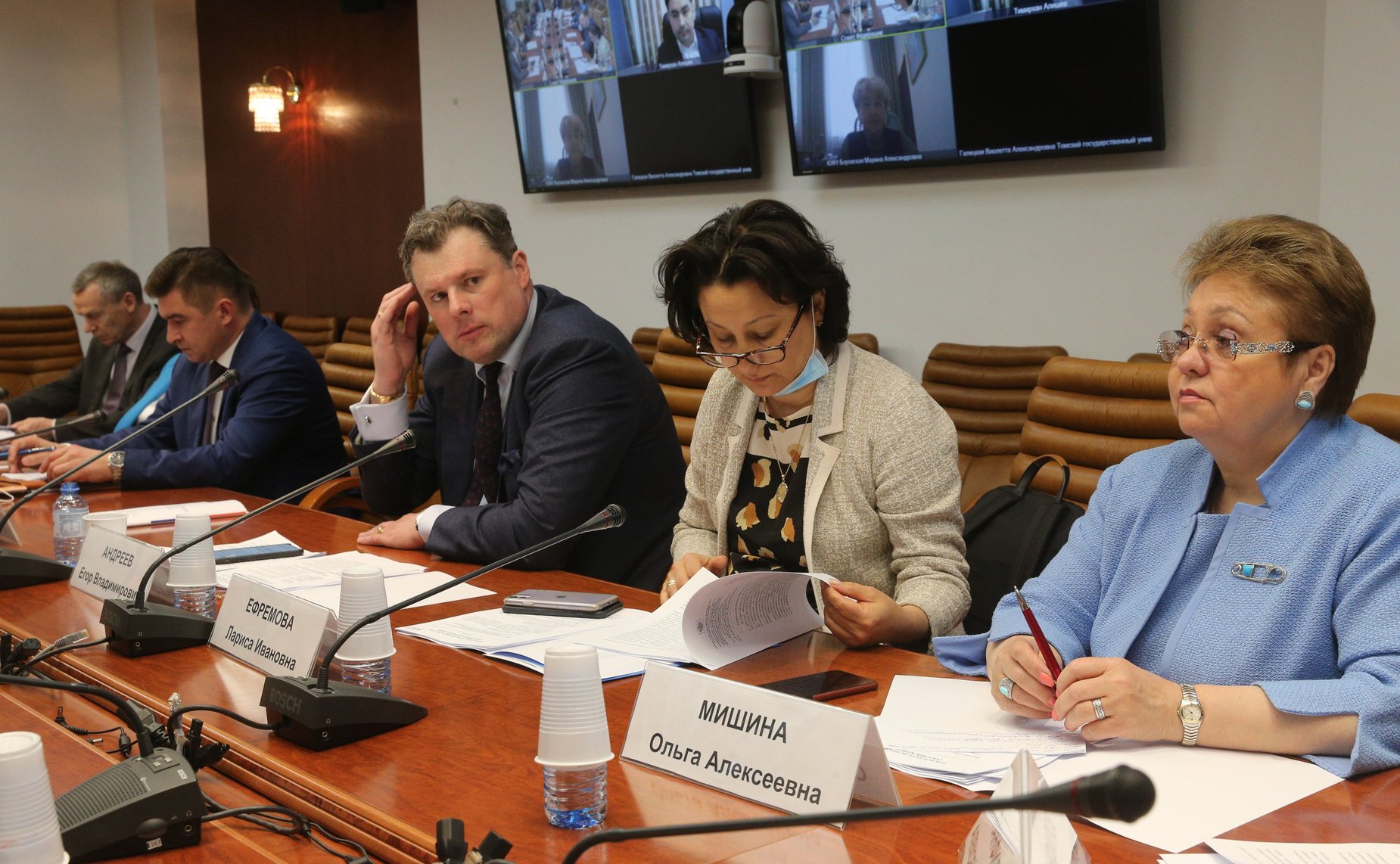 Совещание Комитета СФ по науке, образованию и культуре совместно с Комитетом СФ по международным делам