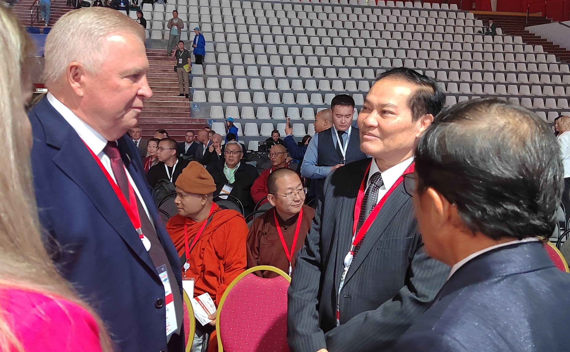 Вячеслав Наговицын принял участие в Первом Международном буддийском форуме, который состоялся в Бурятии