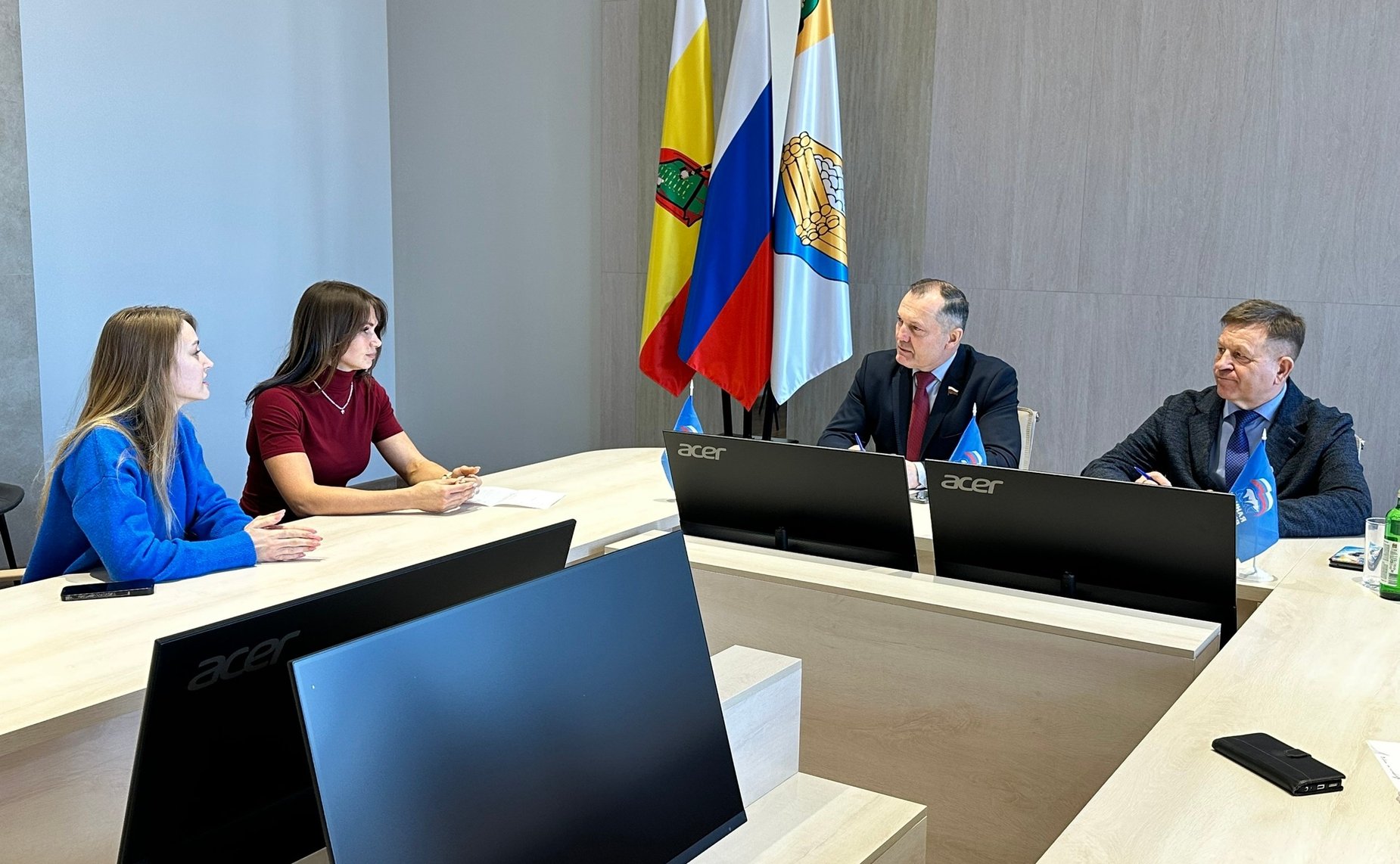 Игорь Мурог в рамках работы в регионе посетил с рабочей поездкой Ряжский округ