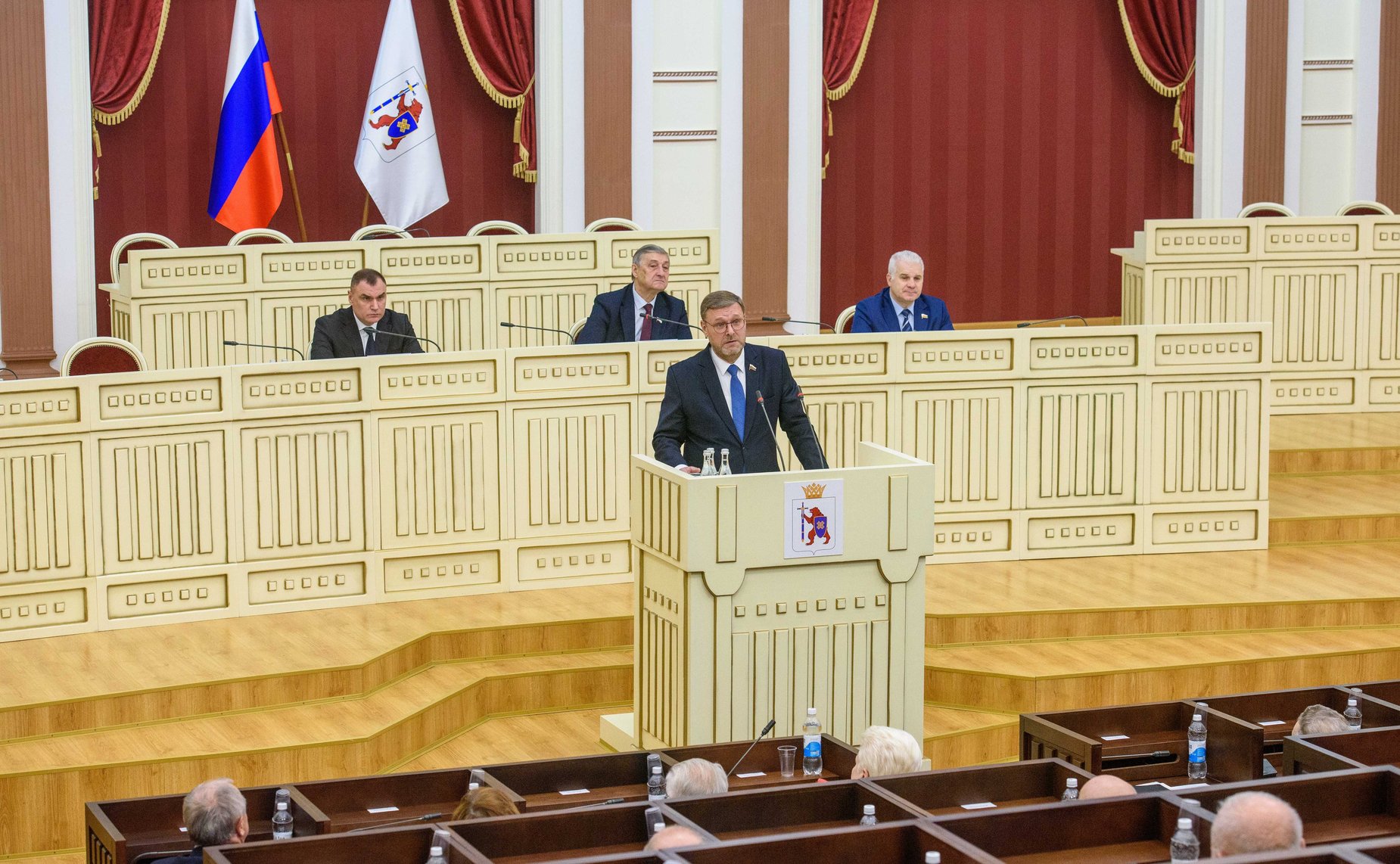 Константин Косачев и Сергей Мартынов приняли участие в торжественном заседании, посвященном 30-летию Государственного Собрания Республики Марий Эл