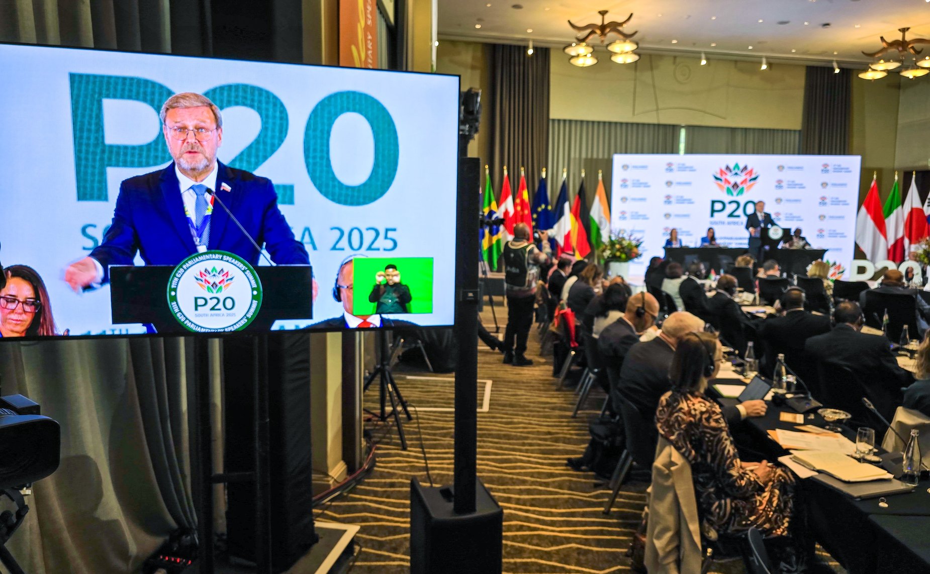Константин Косачев принял участие в 11-м Саммите председателей парламентов государств «Группы двадцати» (P20)