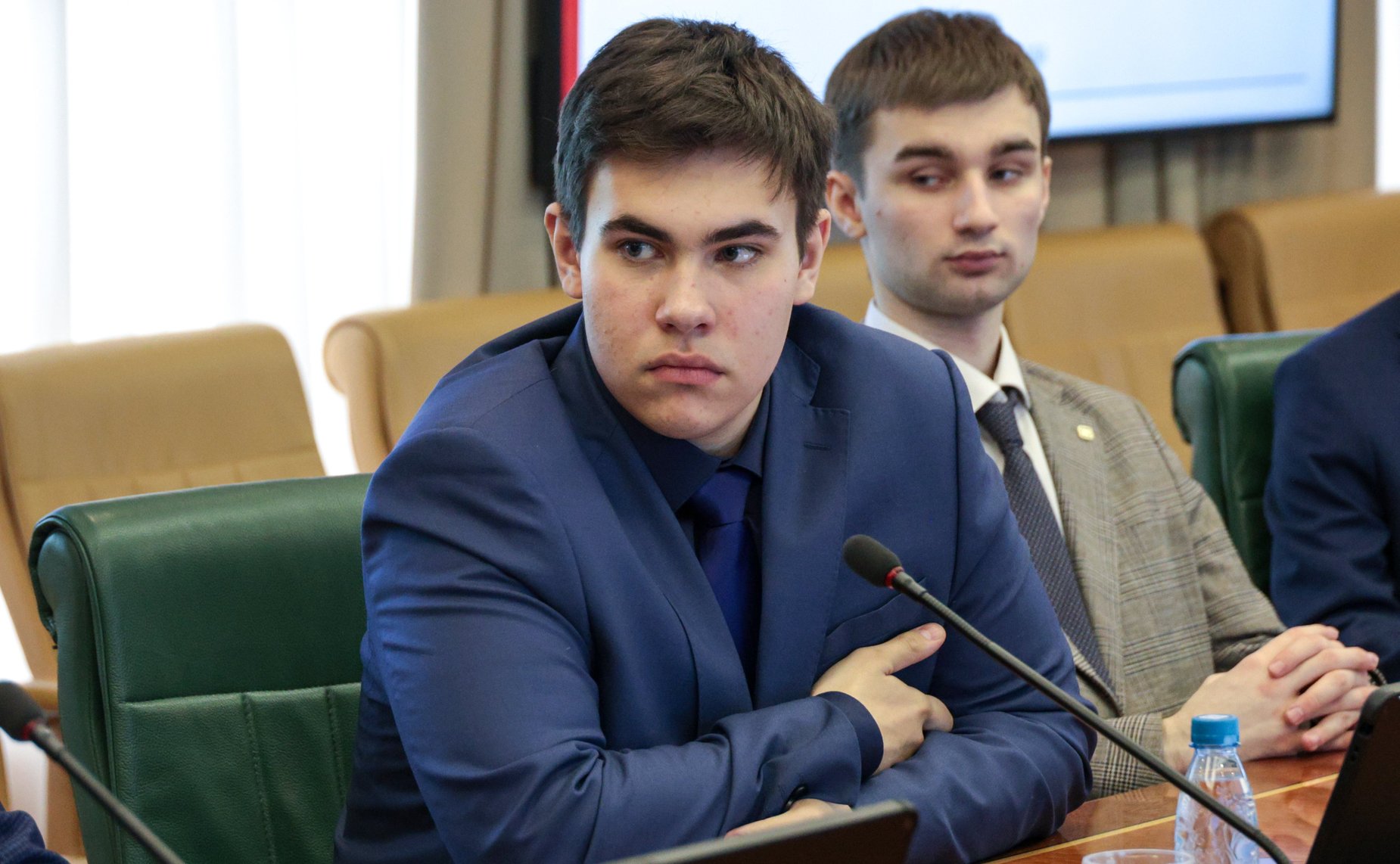 Встреча Ивана Новикова со студентами Российского государственного университета правосудия им. В.М. Лебедева