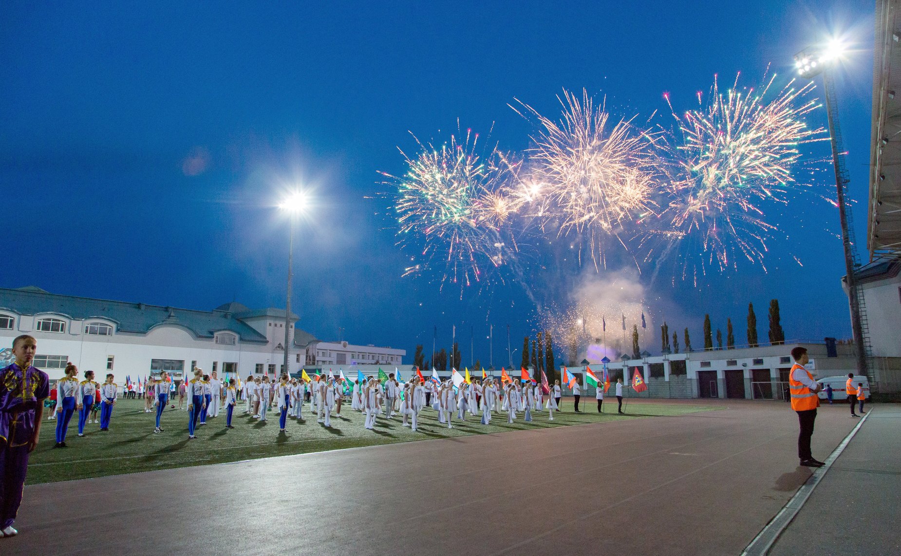 Открытие заключительного этапа VI Спартакиады пенсионеров России