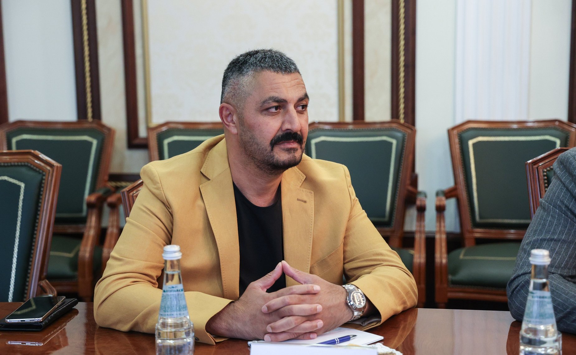 Ильяс Умаханов провел встречу с делегацией турецкой провинции Эрзурум во главе с ее губернатором Мустафой Чифчи