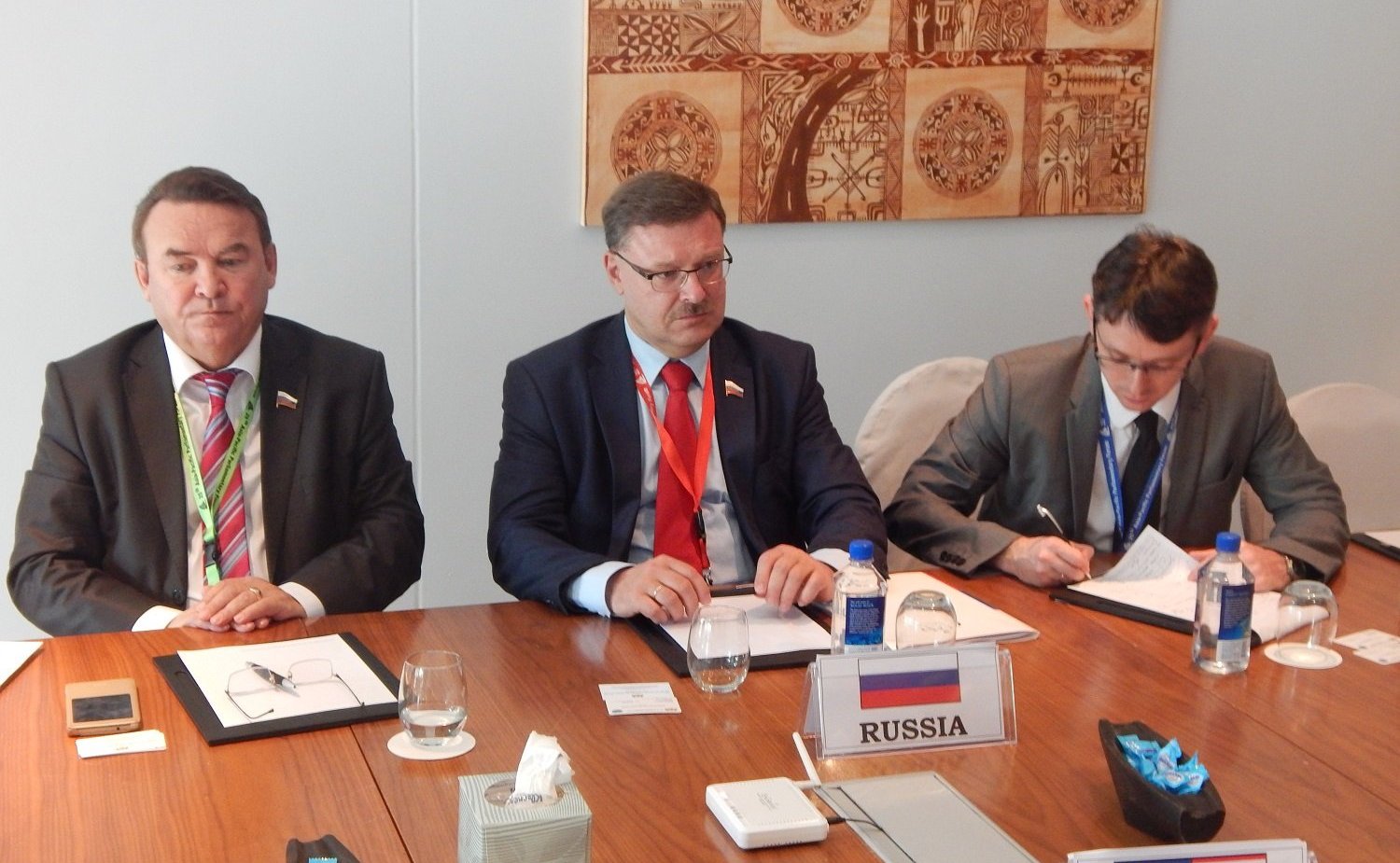 Встреча К. Косачева на полях сессии АТПФ