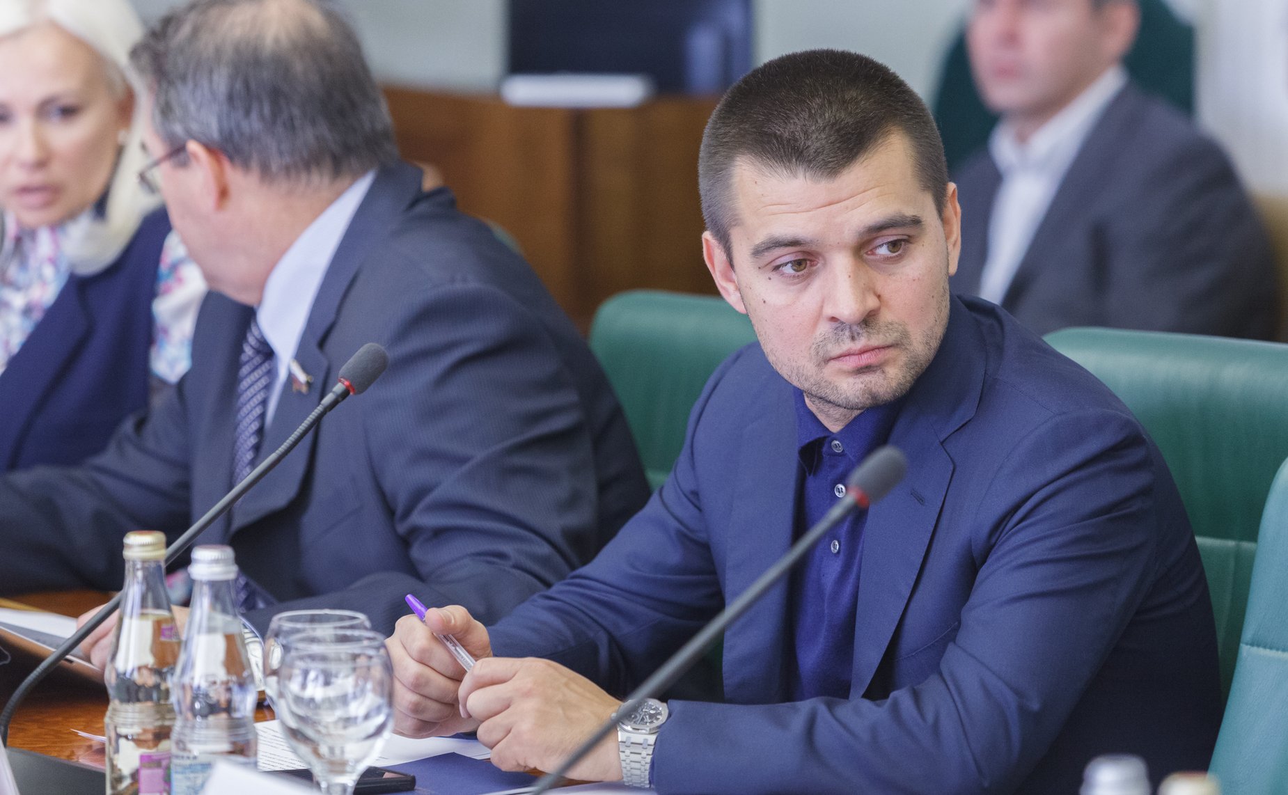 С. Мамедов Заседание Комитета общественной поддержки жителей Юго-Востока Украины