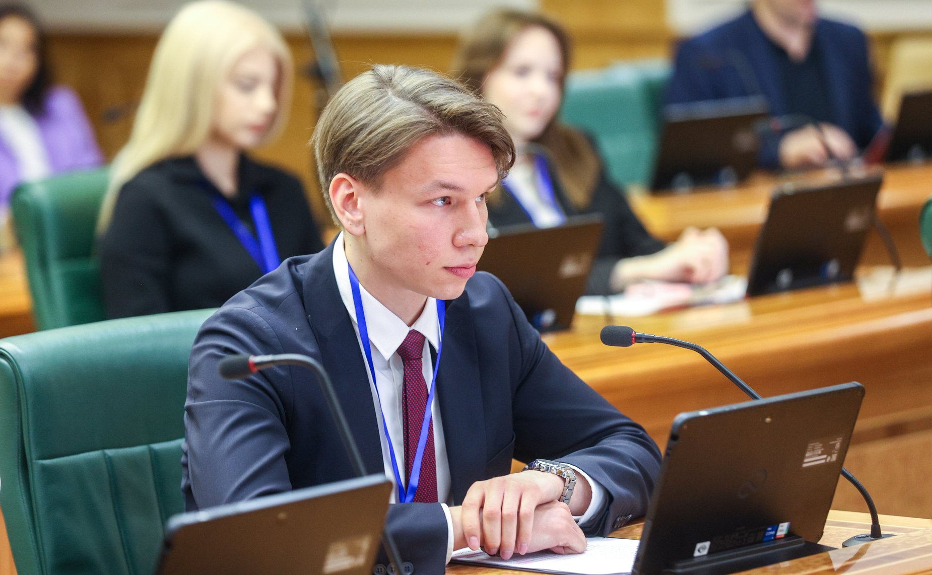 Встреча заместителя Председателя Совета Федерации Константина Косачева с участниками Школы молодого международника РАНХиГС