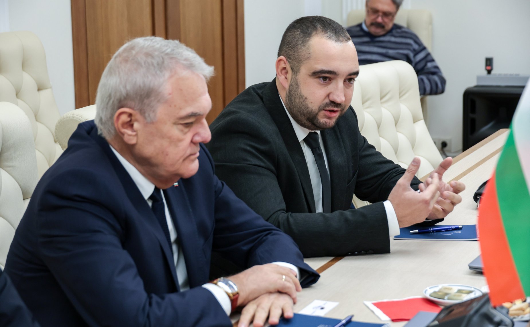 Встреча Василия Иконникова с политическими деятелями Республики Болгария