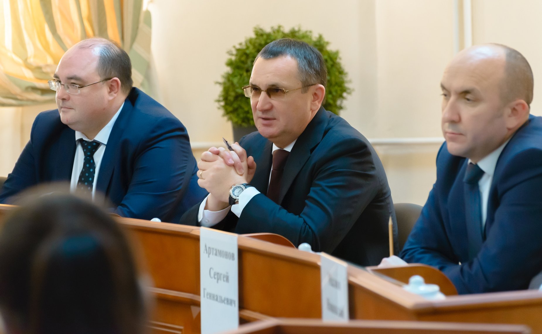 Встреча Н. Федорова со студентами и преподавателями Чувашской государственной сельскохозяйственной академии