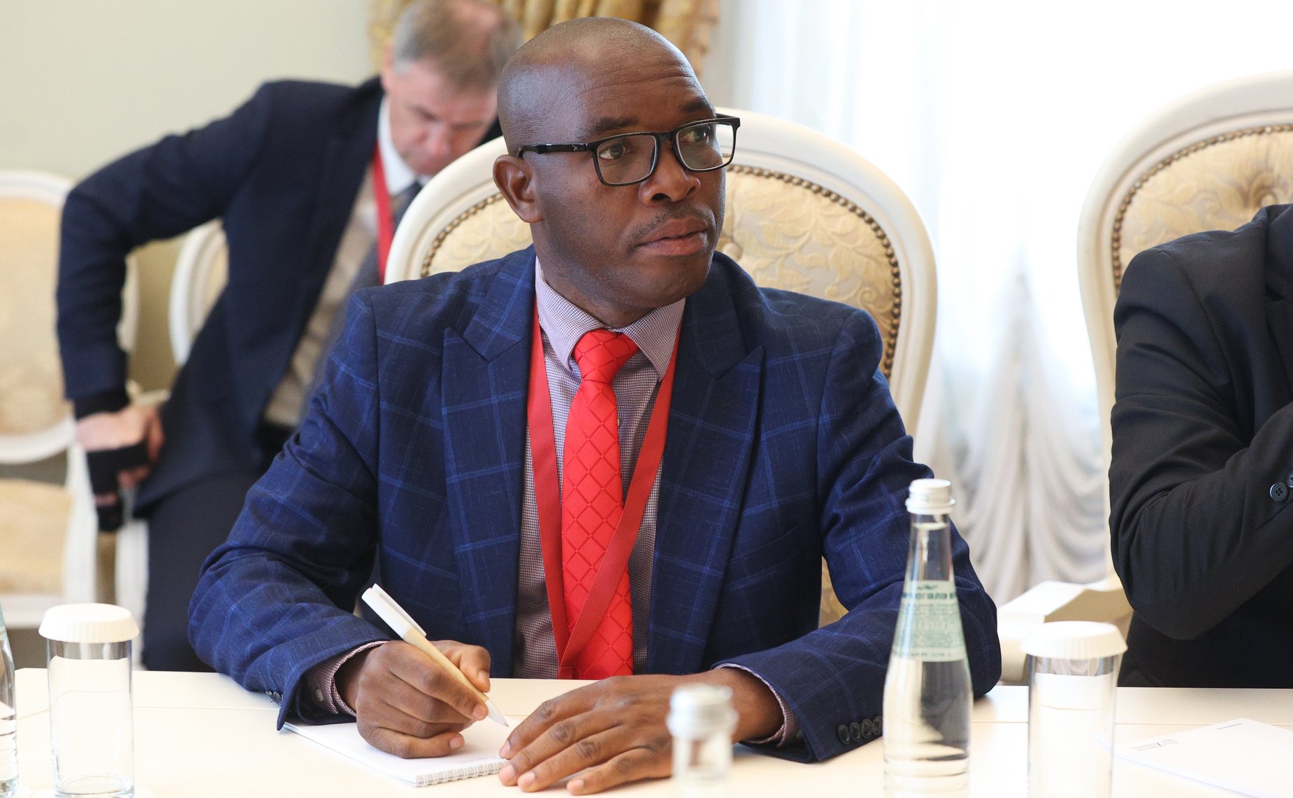 Встреча Валентины Матвиенко с Председателем Сената Республики Бурунди Эммануэлем Синзохагерой