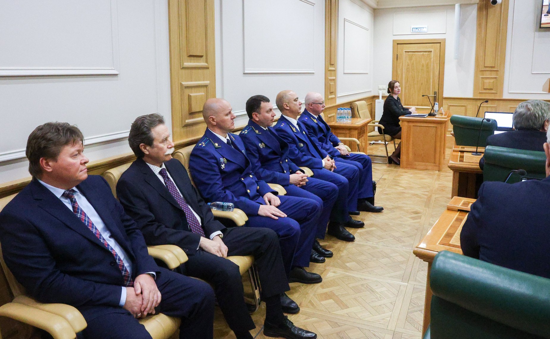 Совместное заседание комитетов СФ на тему «Обсуждение представленных Президентом Российской Федерации кандидатур для проведения консультаций на должности прокуроров субъектов РФ и Уральского транспортного прокурора»