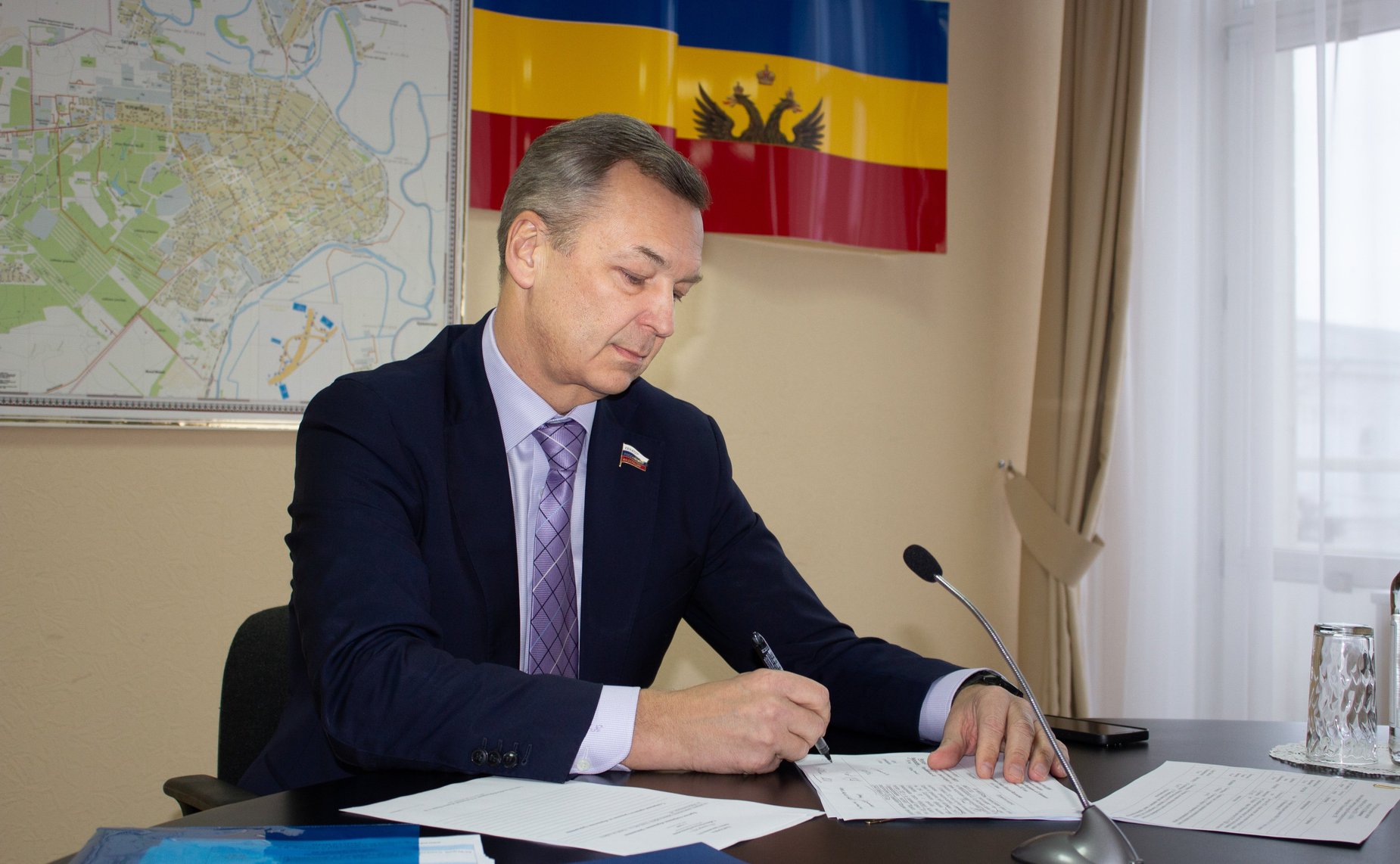 Первый заместитель Председателя Совета Федерации Андрей Яцкин