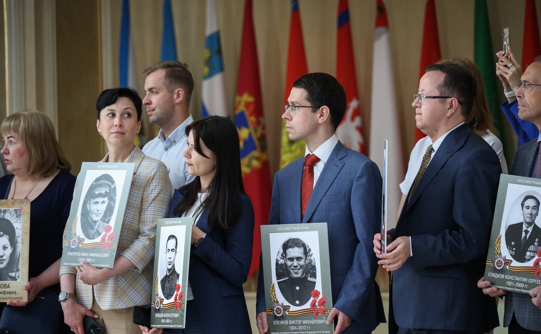 В Совете Федерации состоялась торжественная церемония открытия выставки «Память поколений»