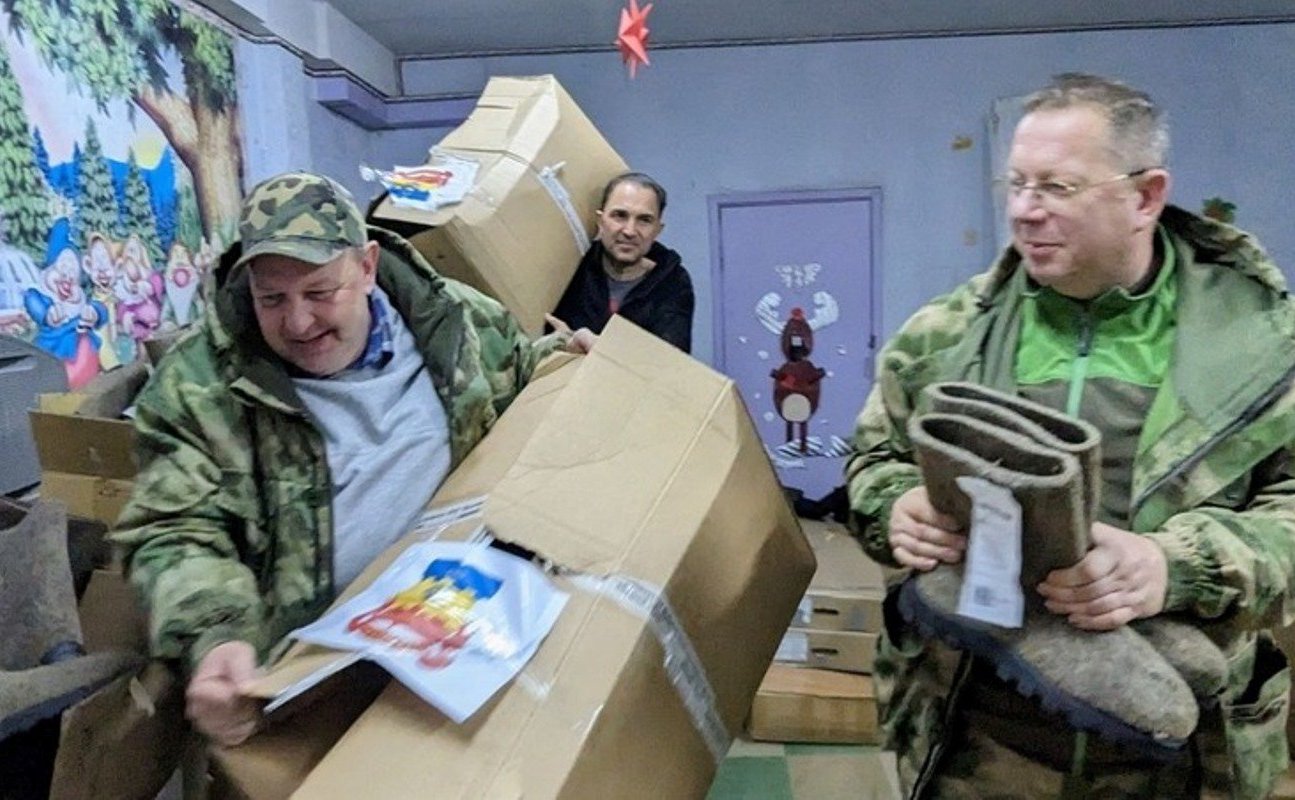 Андрей Хапочкин посетил зону проведения специальной военной операции