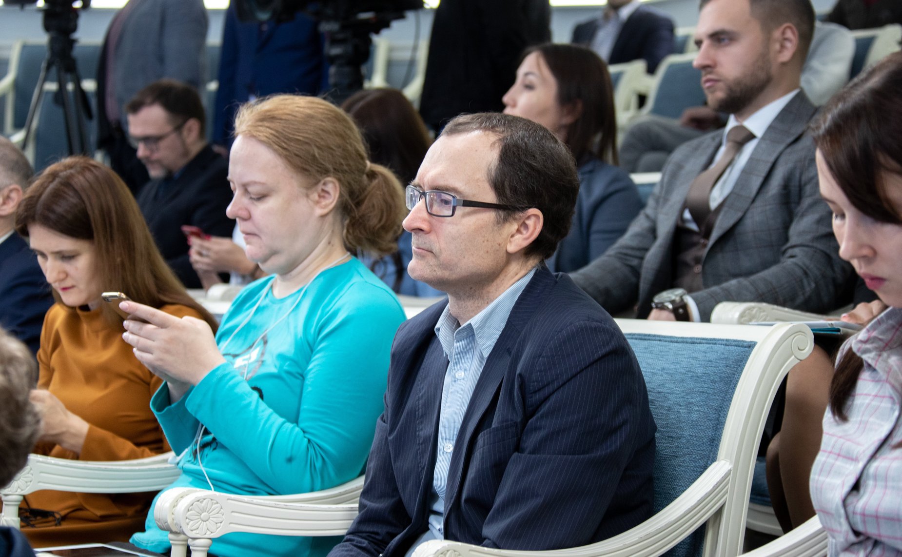 Встреча Председателя СФ В. Матвиенко с парламентскими корреспондентами