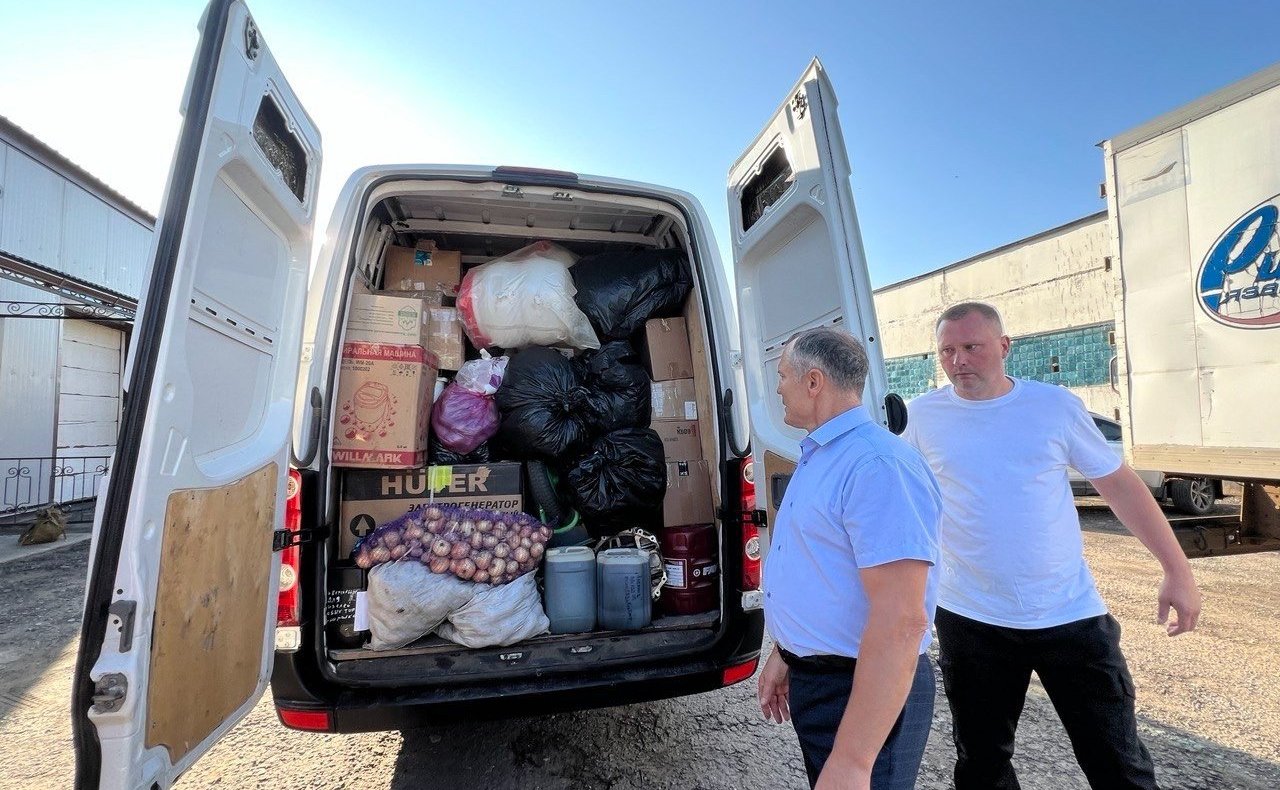 Игорь Мурог принял участие в отправке гуманитарной помощи военнослужащим из Рязанской области