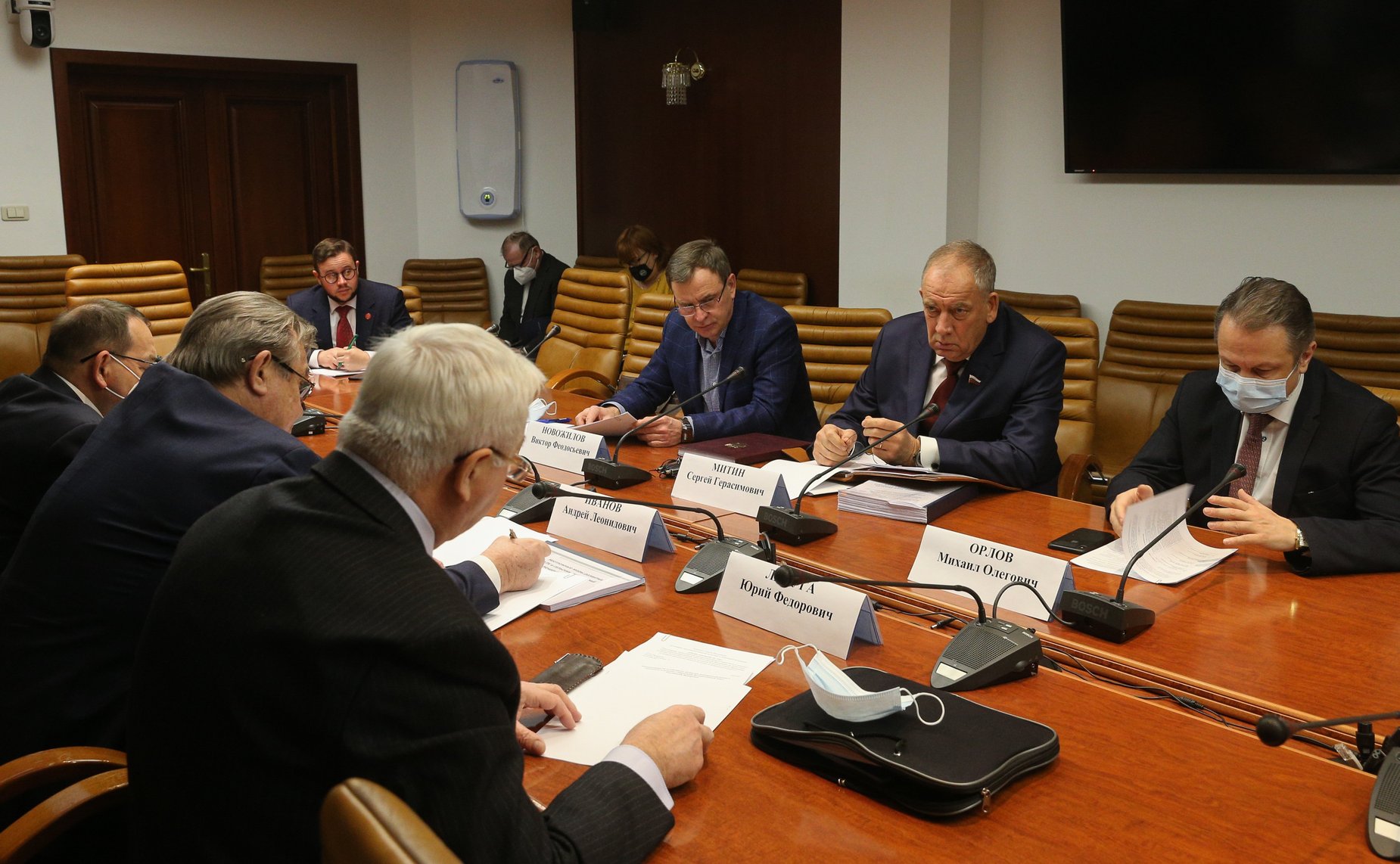 Совещание по вопросу неотложных мер развития АПК и сельских территорий Нечерноземной зоны РФ