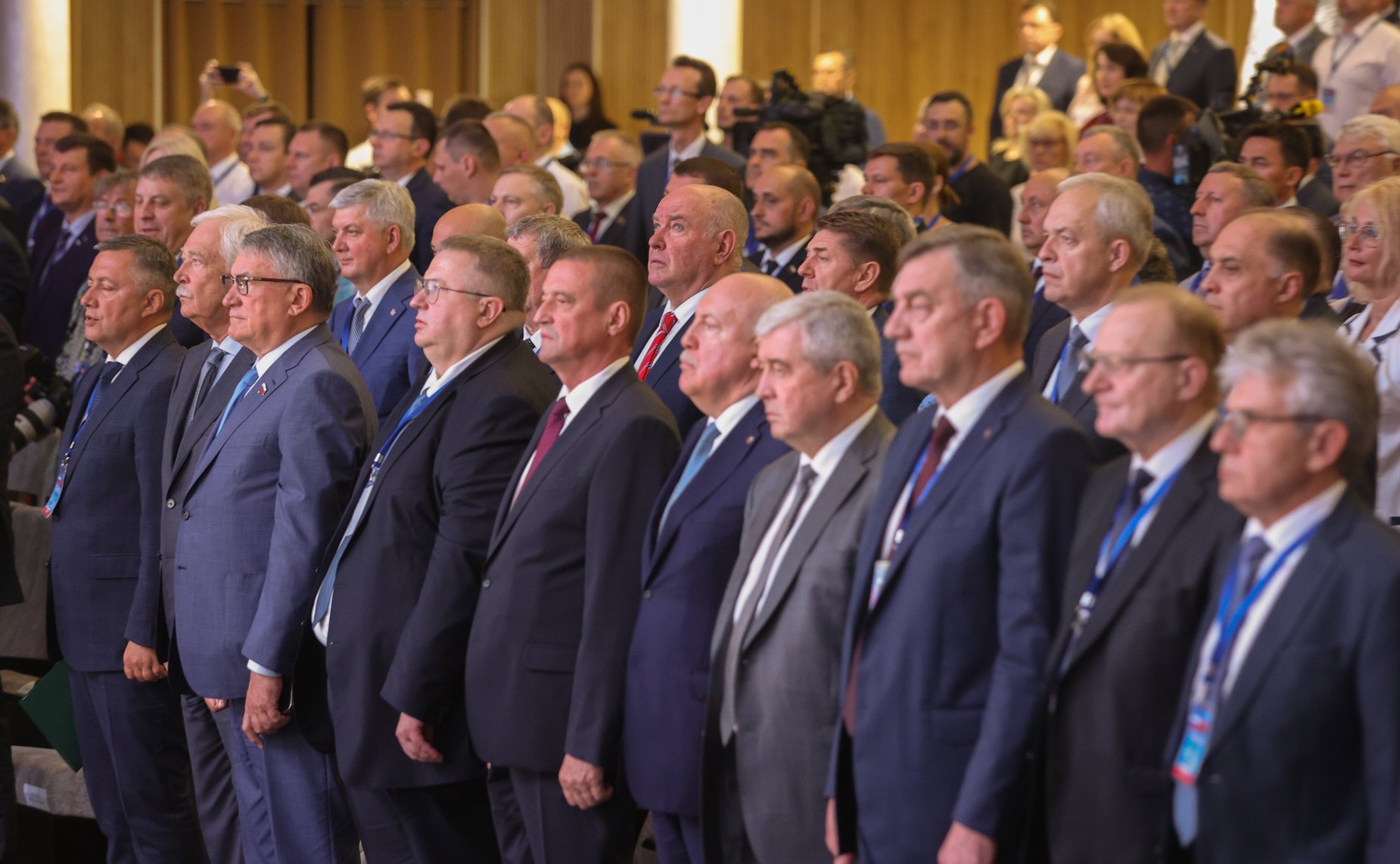 Пленарное заседание Девятого форума регионов Беларуси и России