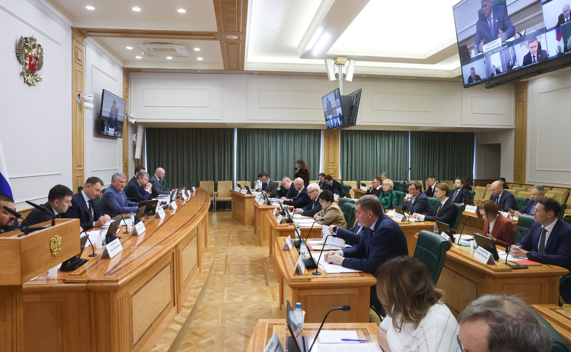 Заседание Совета по вопросам развития лесного комплекса Российской Федерации при Совете Федерации