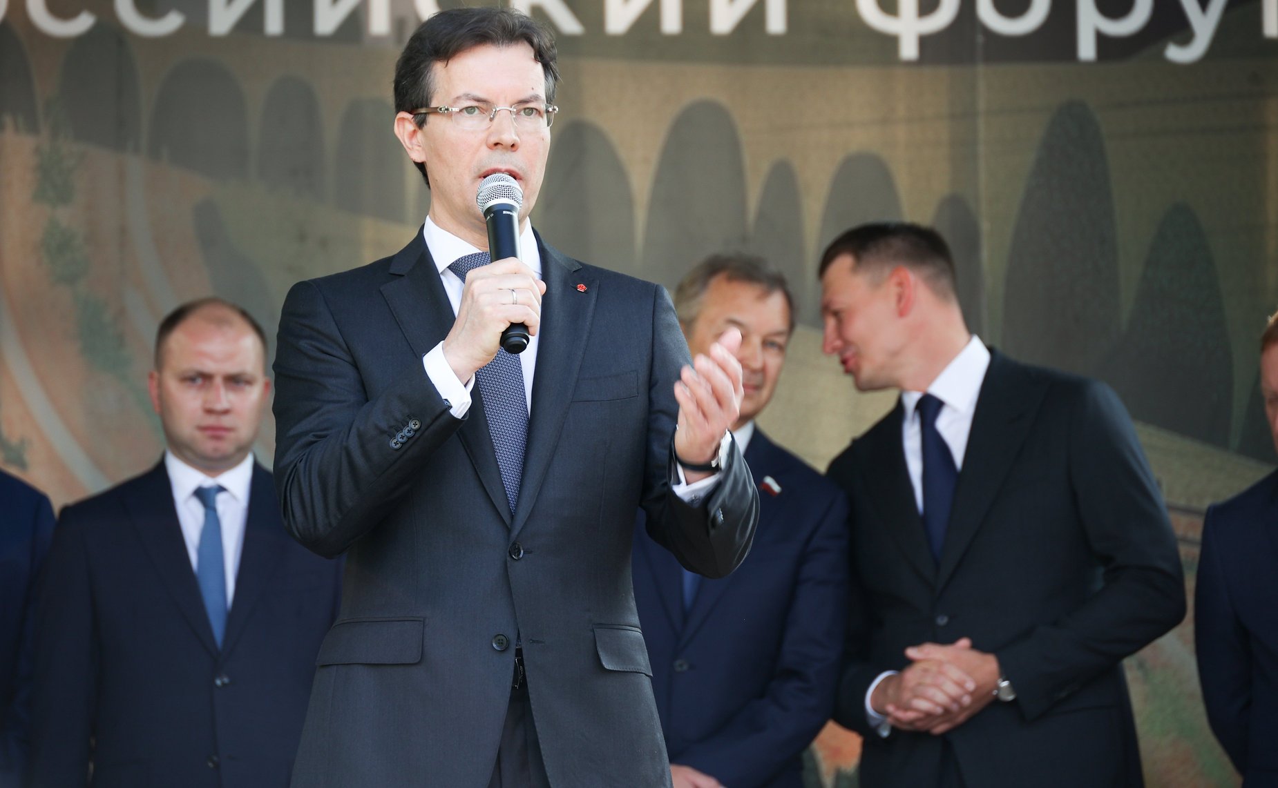 На Тверской площади в Москве в рамках мероприятий Второго форума тружеников села состоялось торжественное награждение победителей четвертого Национального органического конкурса