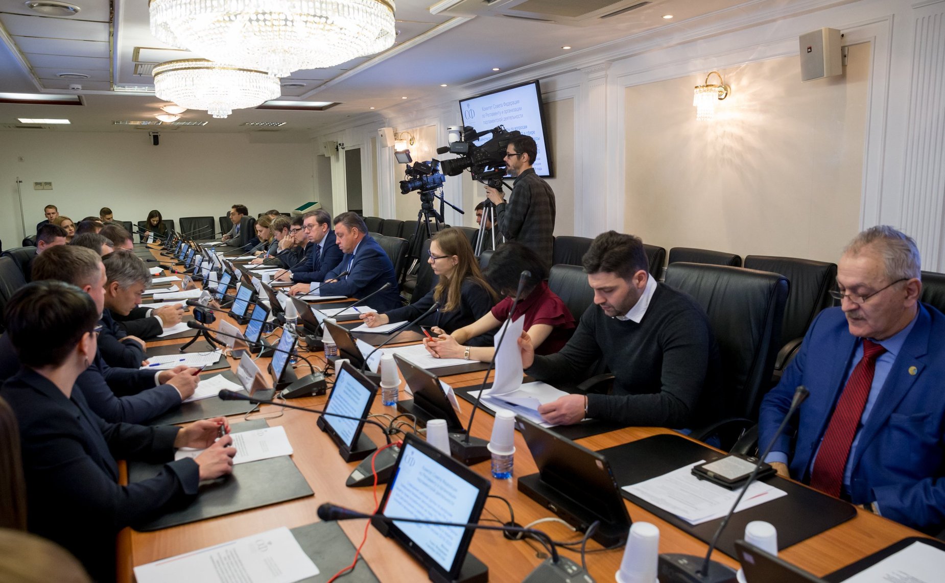 Совещание рабочей группы Комитета СФ по Регламенту и организации парламентской деятельности