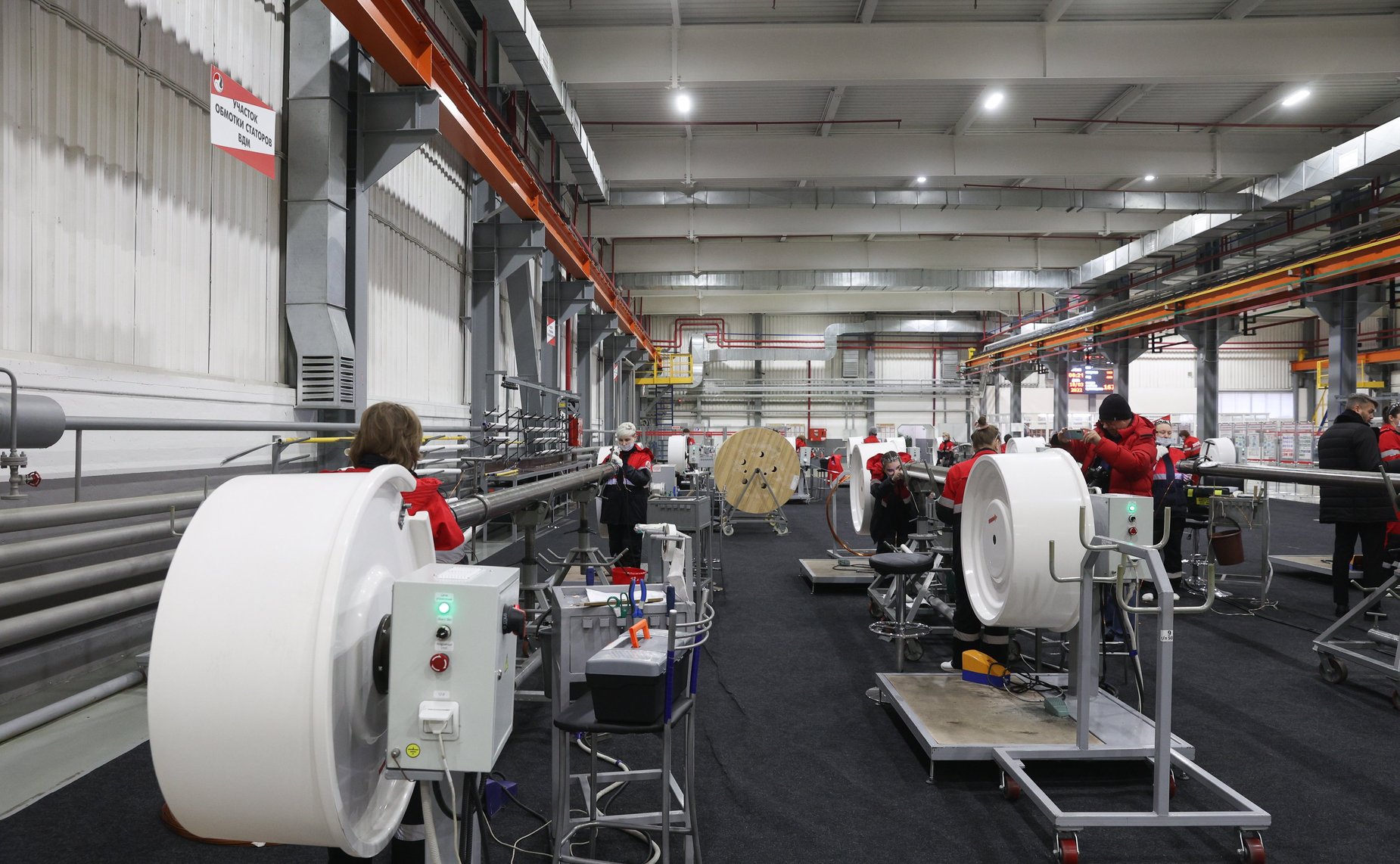 Посещение завода вентильных двигателей ООО «Лукойл ЭПУ Сервис»