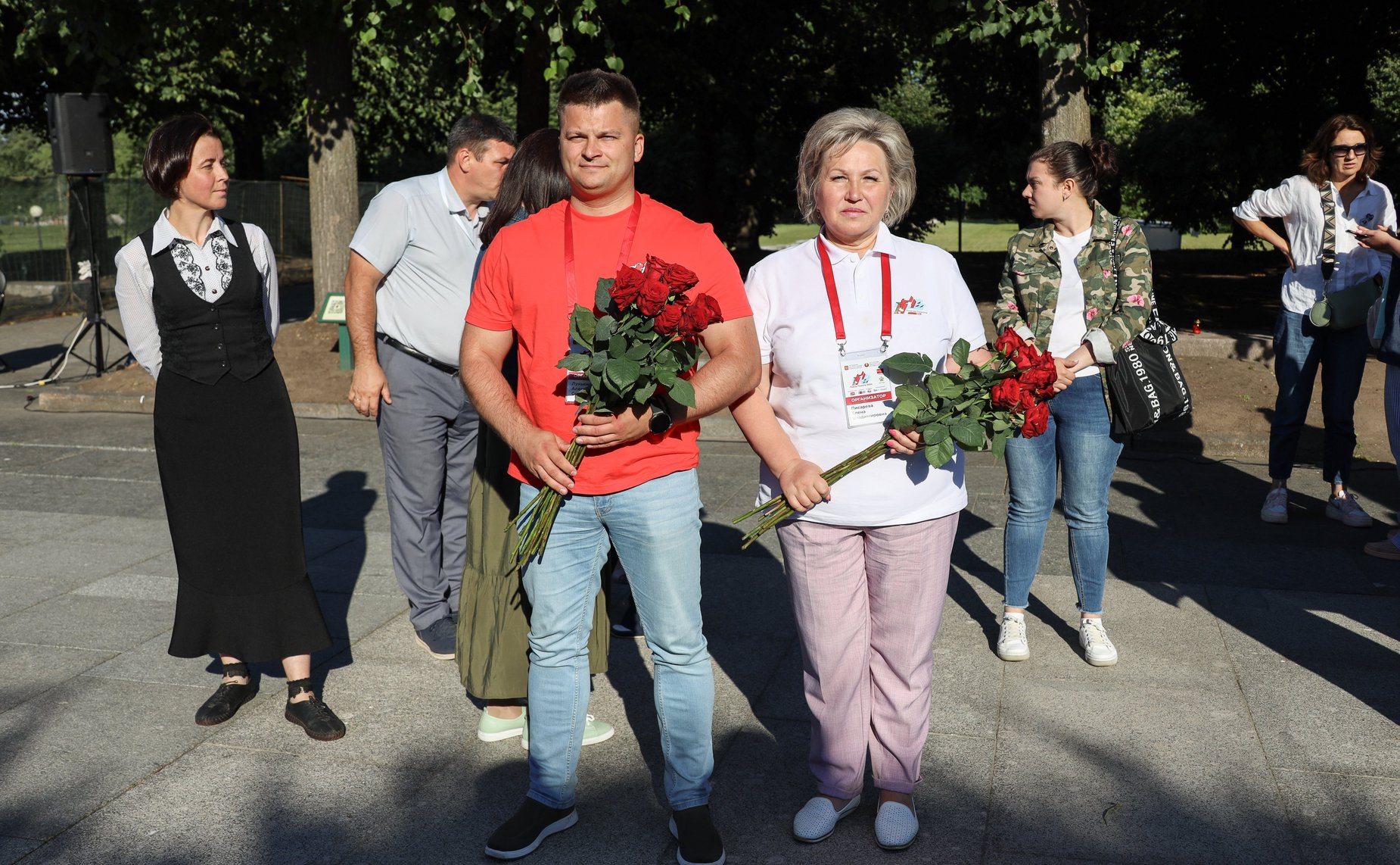 Участники культурно-образовательного проекта «Поезд Памяти» посещают город Санкт-Петербург