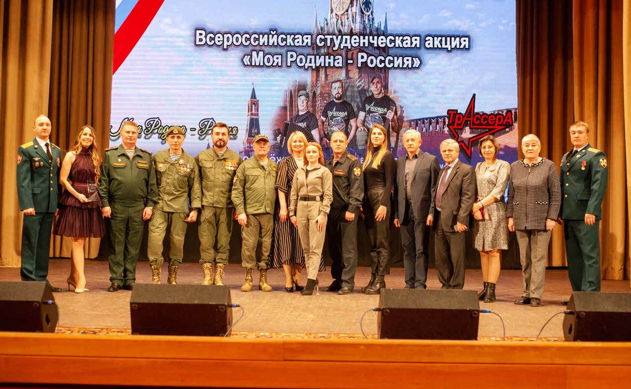 Ирина Кожанова приняла участие во Всероссийской студенческой патриотической акции «Моя Родина — Россия»