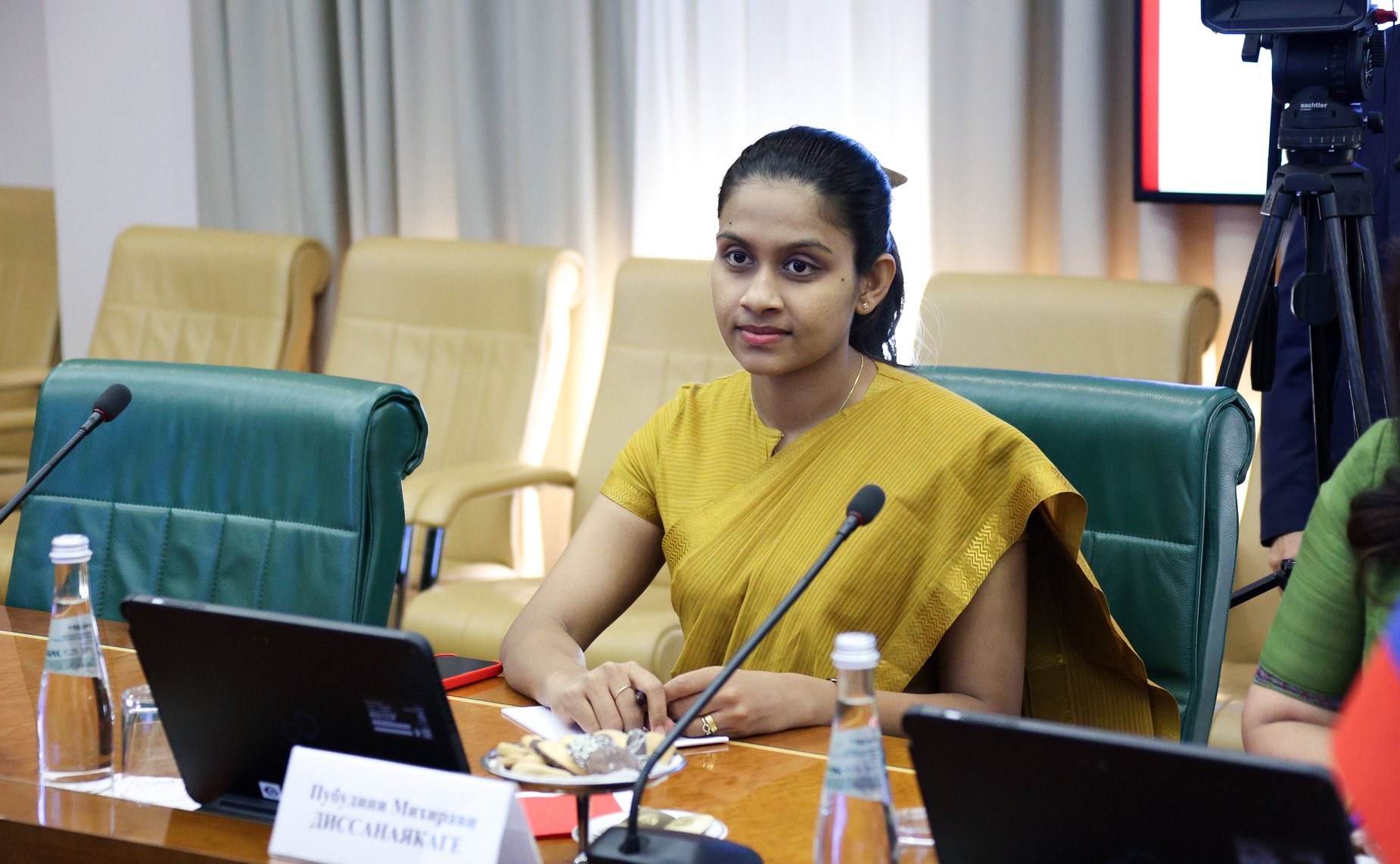 Григорий Карасин провел рабочую встречу с Чрезвычайным и Полномочным Послом Демократической Социалистической Республики Шри-Ланка в РФ Шобини Каушалой Гунасекерой