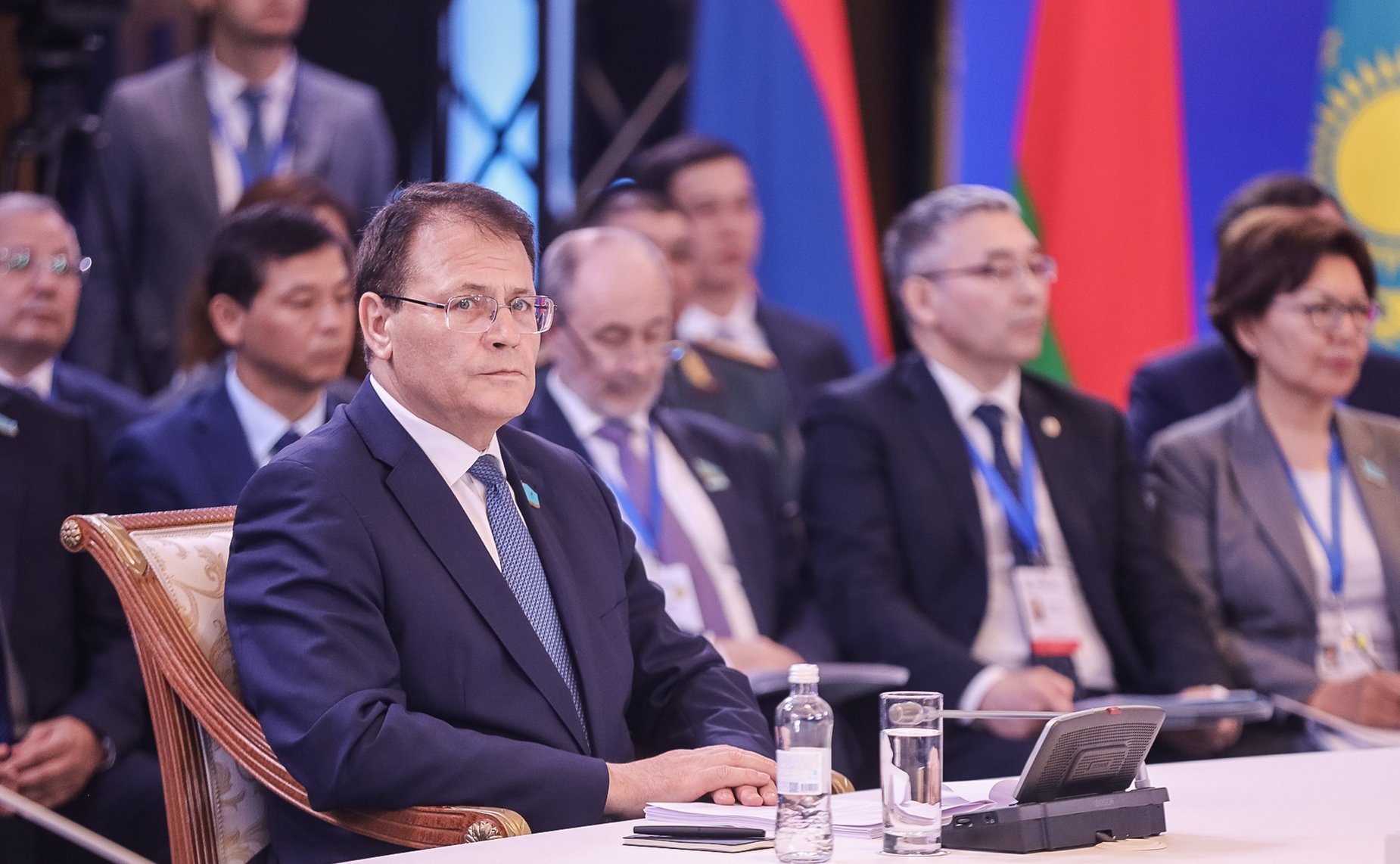 Выездное заседание Совета Парламентской Ассамблеи Организации Договора о коллективной безопасности (ПА ОДКБ) в Алма-Ате