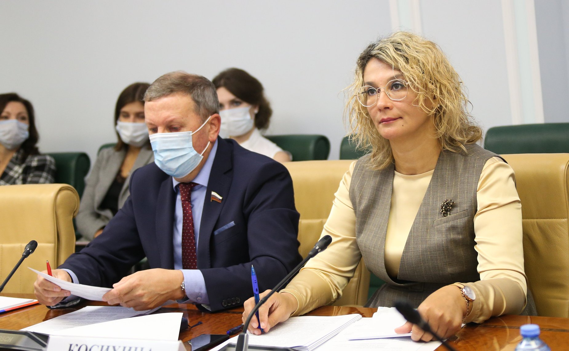 Сергей Березкин и Наталия Косихина