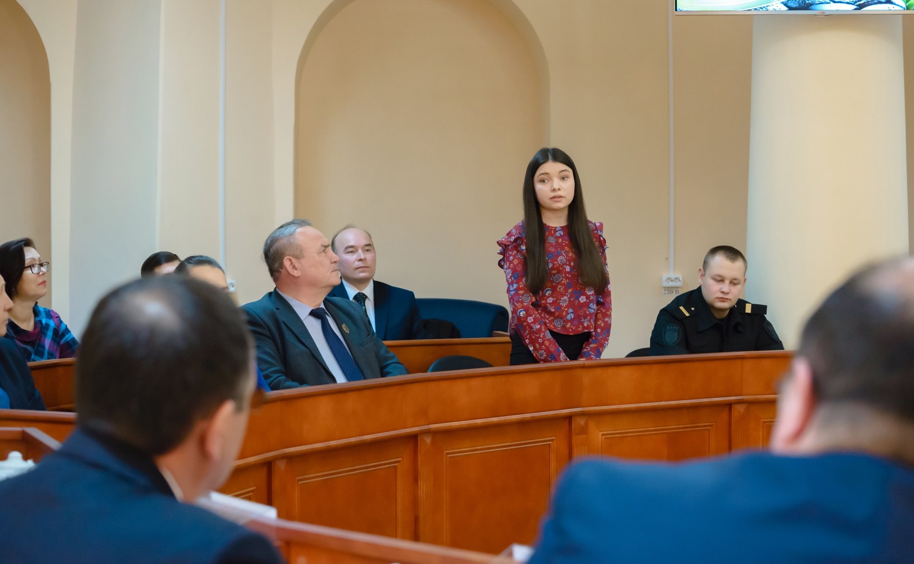 Встреча Н. Федорова со студентами и преподавателями Чувашской государственной сельскохозяйственной академии