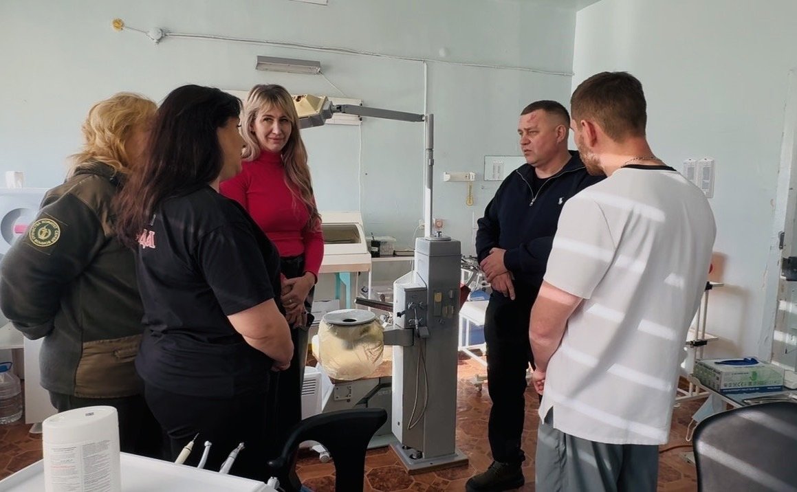 Игорь Кастюкевич посетил больницу в Нижних Серогозах