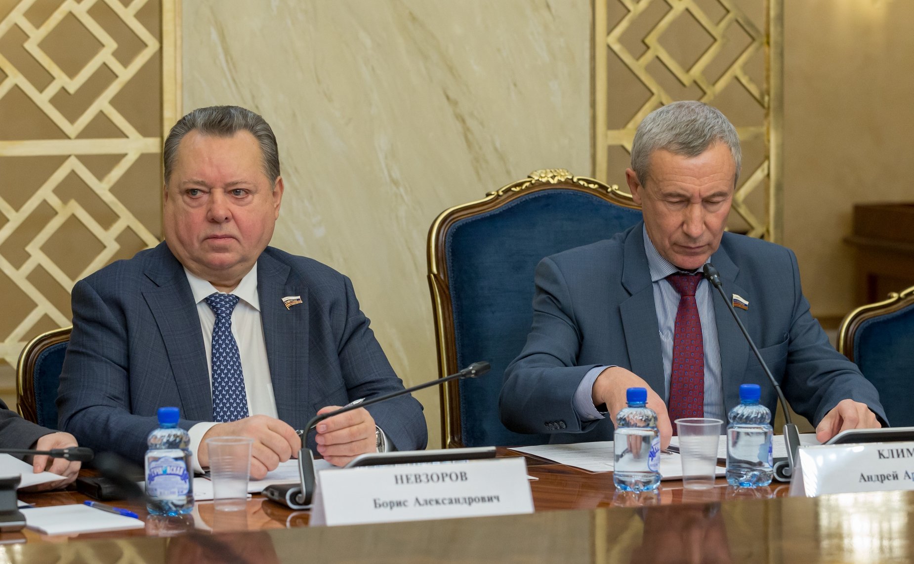 Б. Невзоров и А. Климов