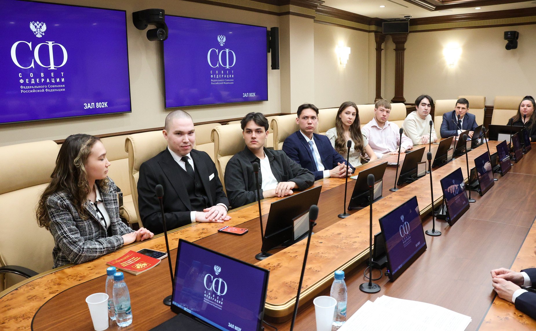 Встреча заместителя Председателя Совета Федерации Константина Косачева со студентами – уроженцами Республики Марий Эл, обучающимися в вузах Москвы