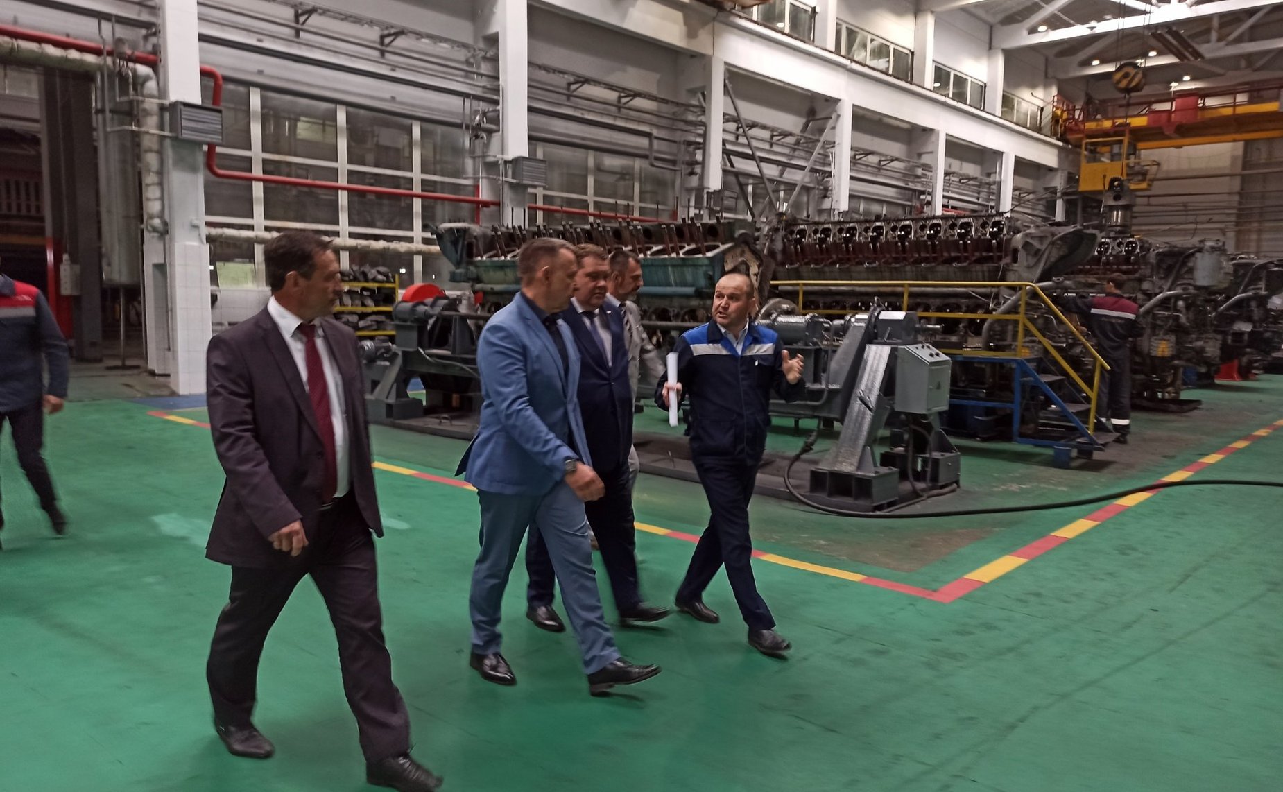 Олег Алексеев ознакомился с работой предприятий Ершовского железнодорожного узла Приволжской железной дороги – сервисного локомотивного депо «Ершовское» и эксплуатационного локомотивного депо Ершов